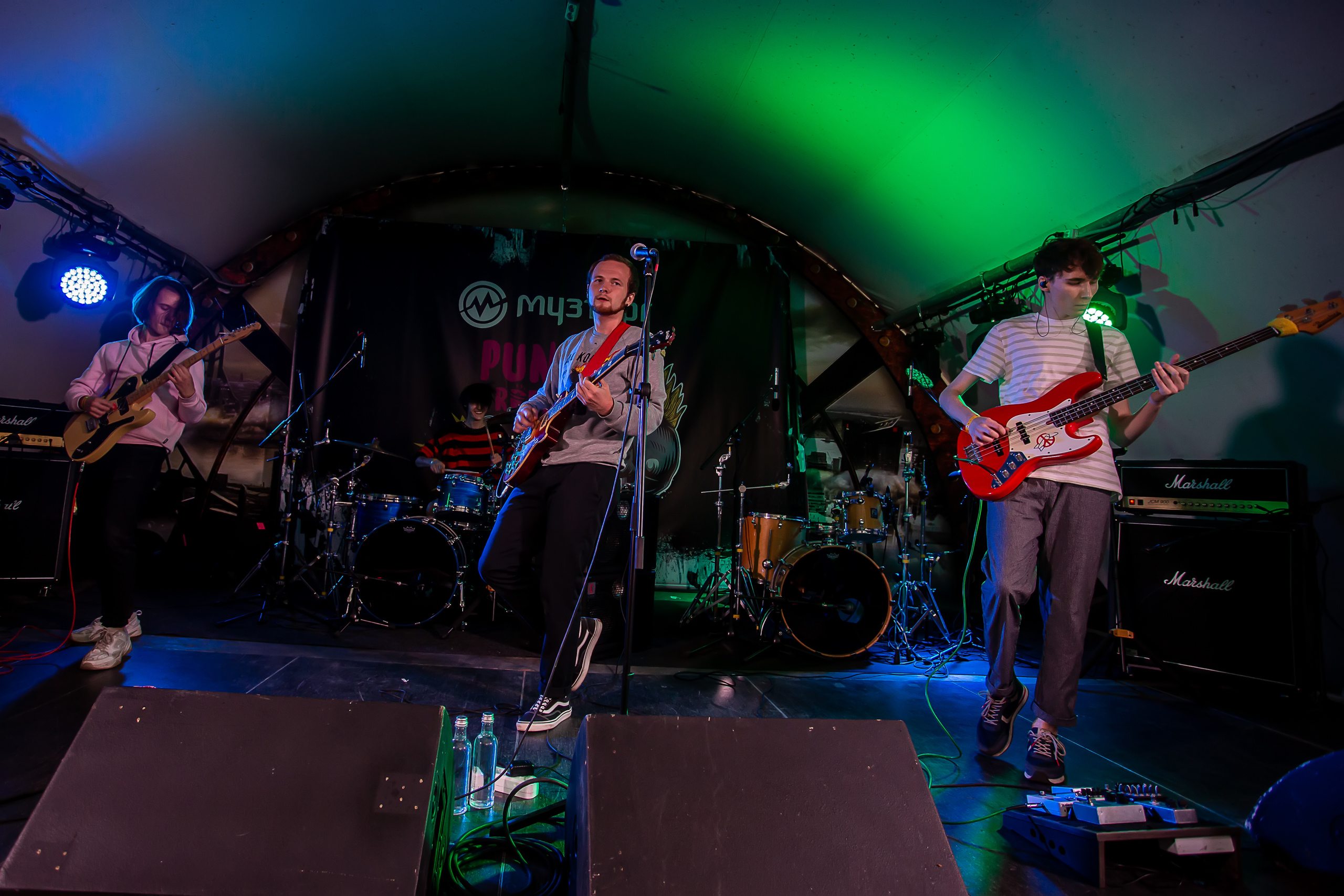 Группа После Прочтения Сжечь 29 августа 2020 на фестивале PUNKRUPOR в ДК Горбунова