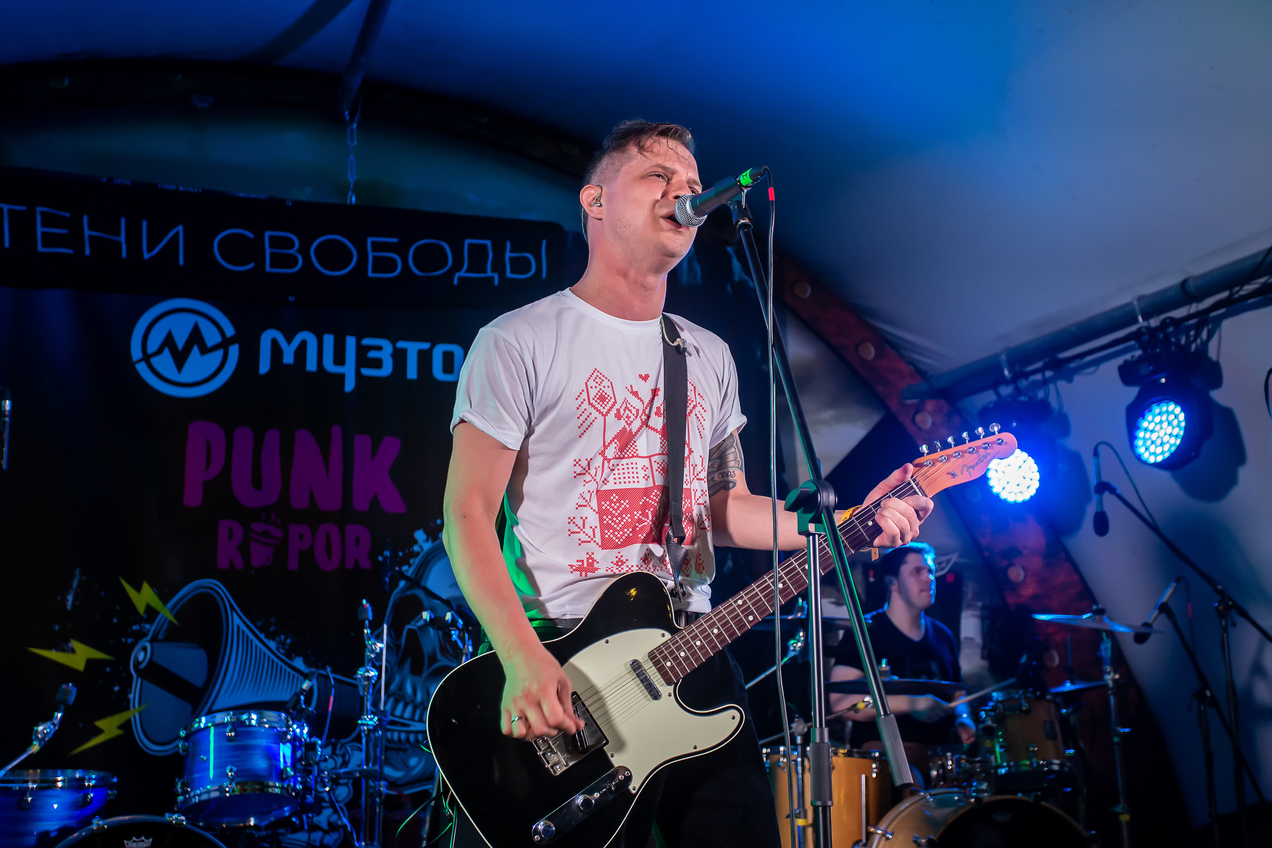 Группа Тени Свободы на фестивале PUNKRUPOR. Photographer Sonkina Tatiana (Tanya Ash)