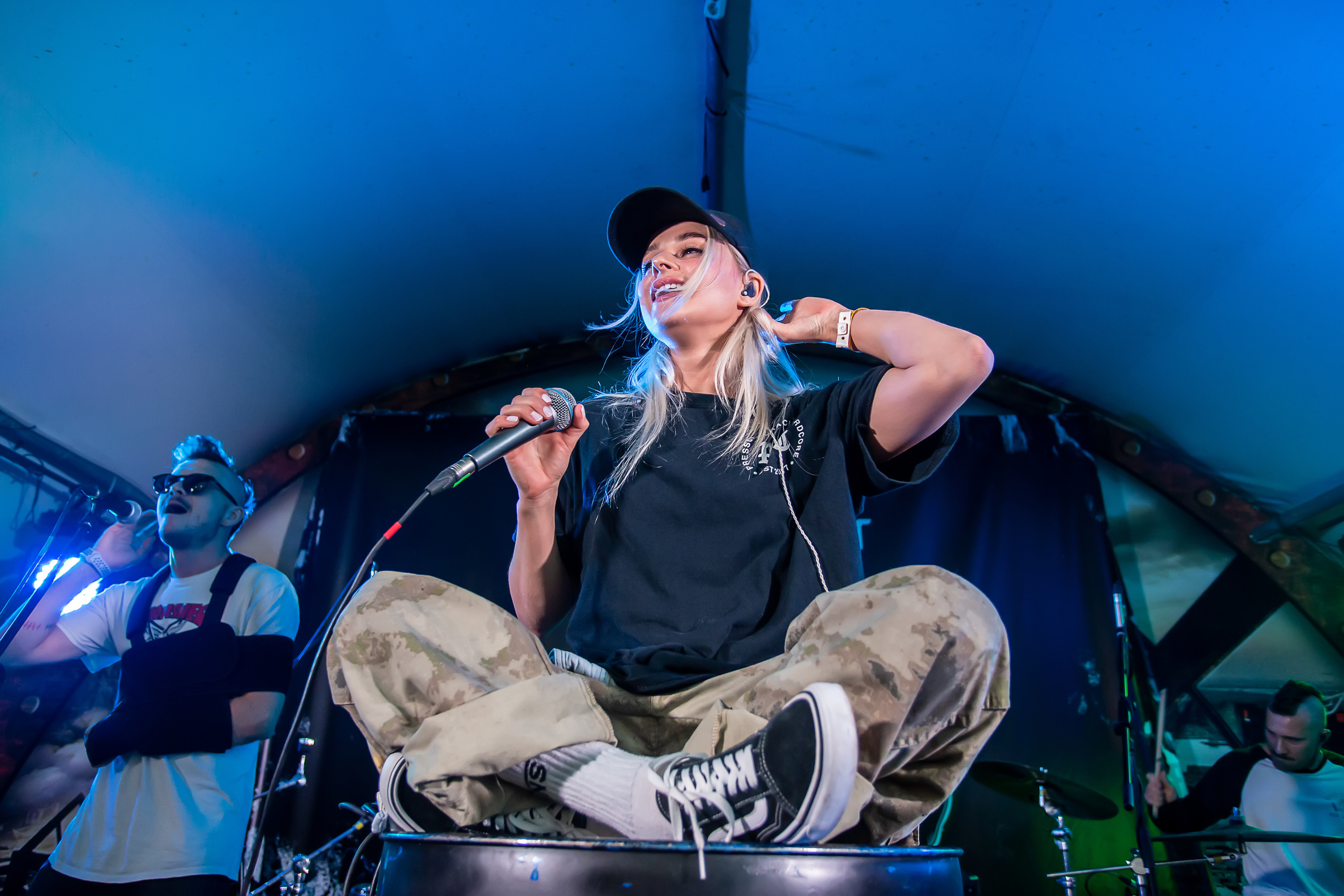 Алена Алехина & 321RUN на фестивале PUNKRUPOR. Photographer Sonkina Tatiana (Tanya Ash)