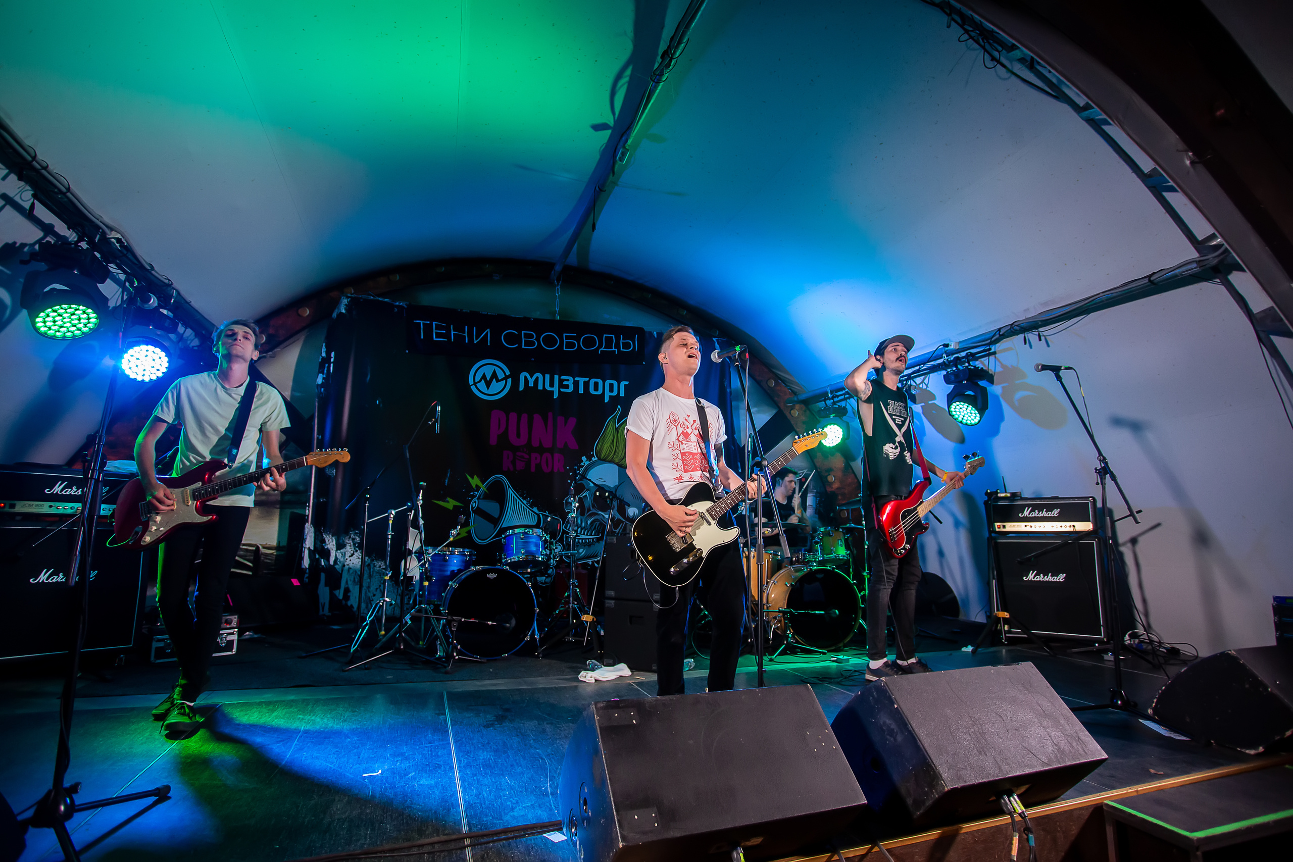 Группа Тени Свободы на фестивале PUNKRUPOR. Photographer Sonkina Tatiana (Tanya Ash)