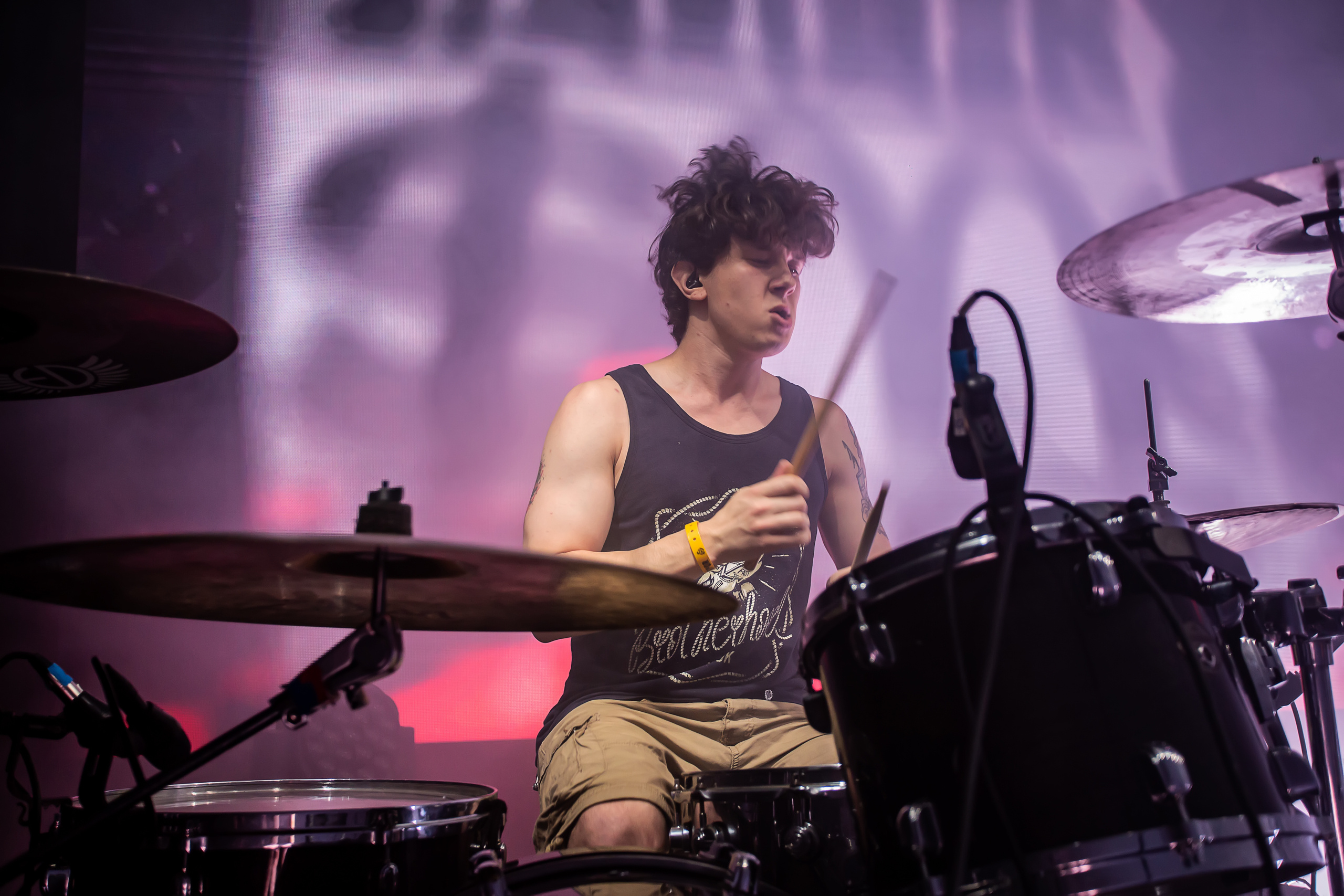 Группа БЕZ Б 29 августа 2020 выступила на фестивале PUN KRUPOR в ДК Горбунова