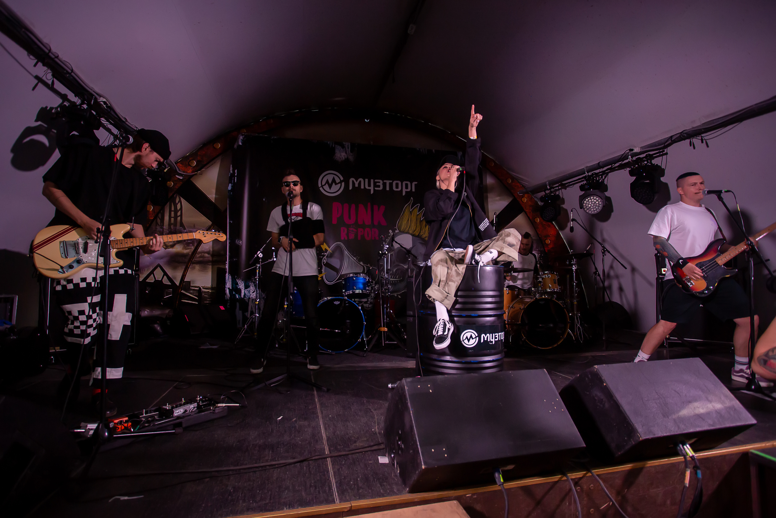 Алена Алехина & 321RUN на фестивале PUNKRUPOR. Photographer Sonkina Tatiana (Tanya Ash)