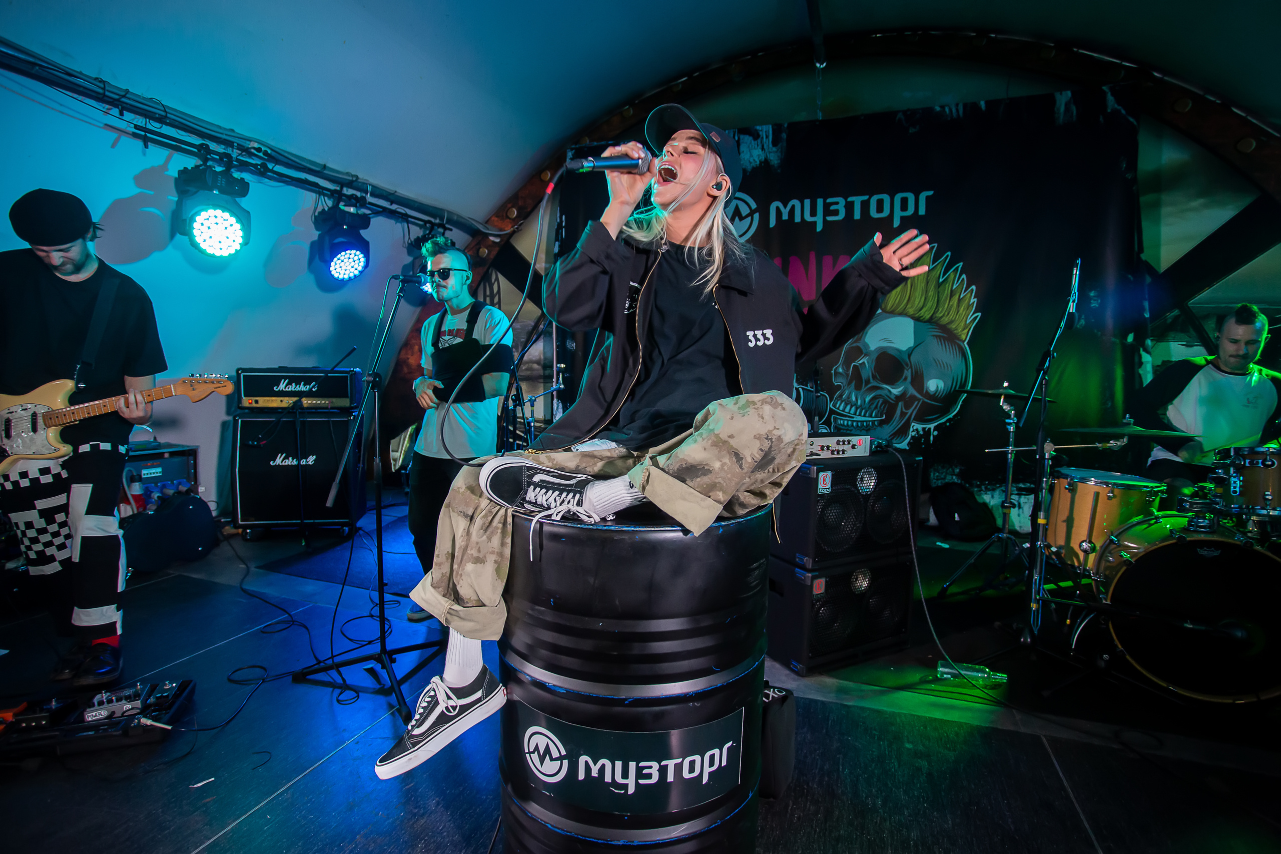 Алена Алехина & 321RUN на фестивале PUNKRUPOR. Photographer Sonkina Tatiana (Tanya Ash)