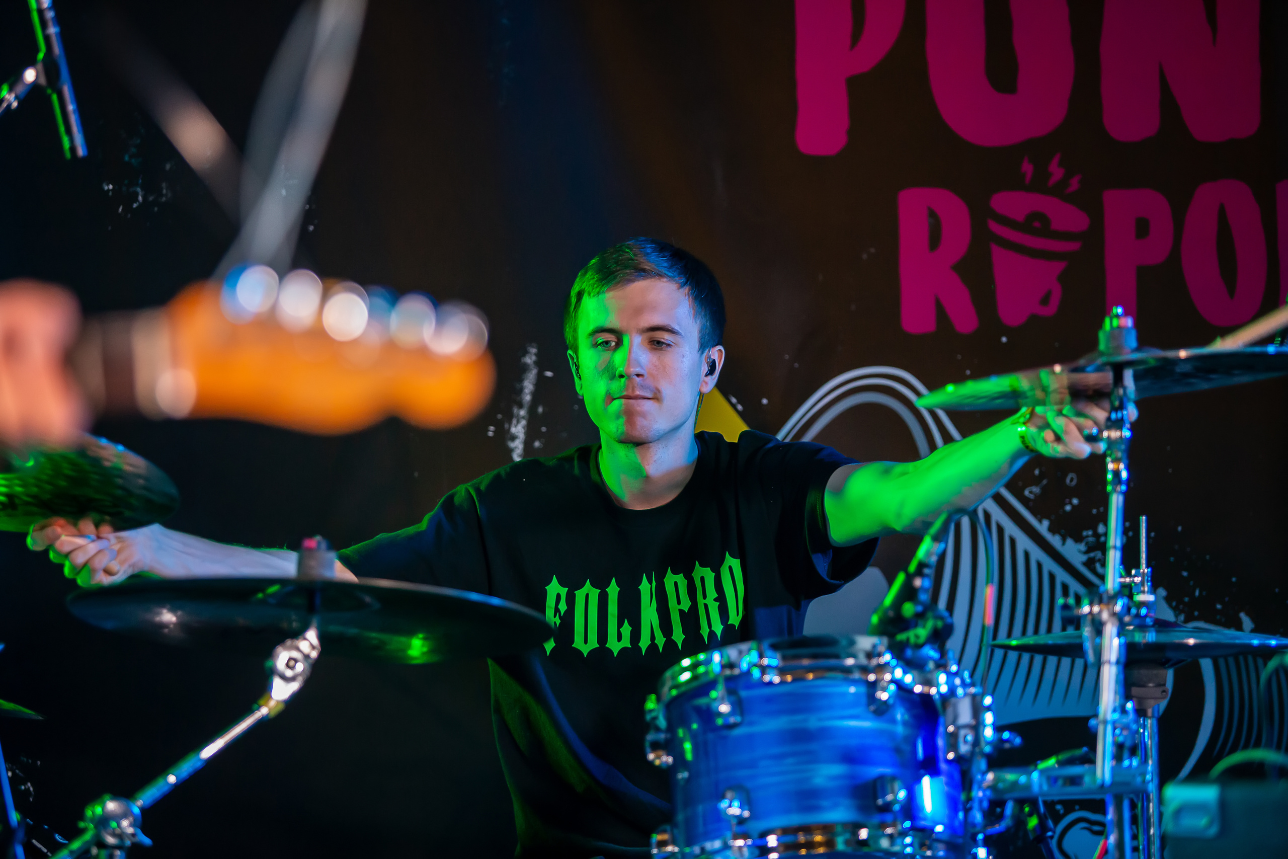 Группа Пионерлагерь Пыльная Радуга на фестивале PUNK RUPOR. Photographer Sonkina Tatiana (Tanya Ash)