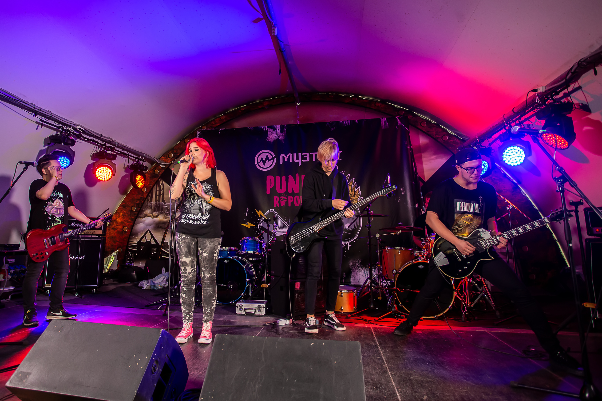 Группа SELLOUT на фестивале PUNKRUPOR. Photographer Sonkina Tatiana (Tanya Ash)