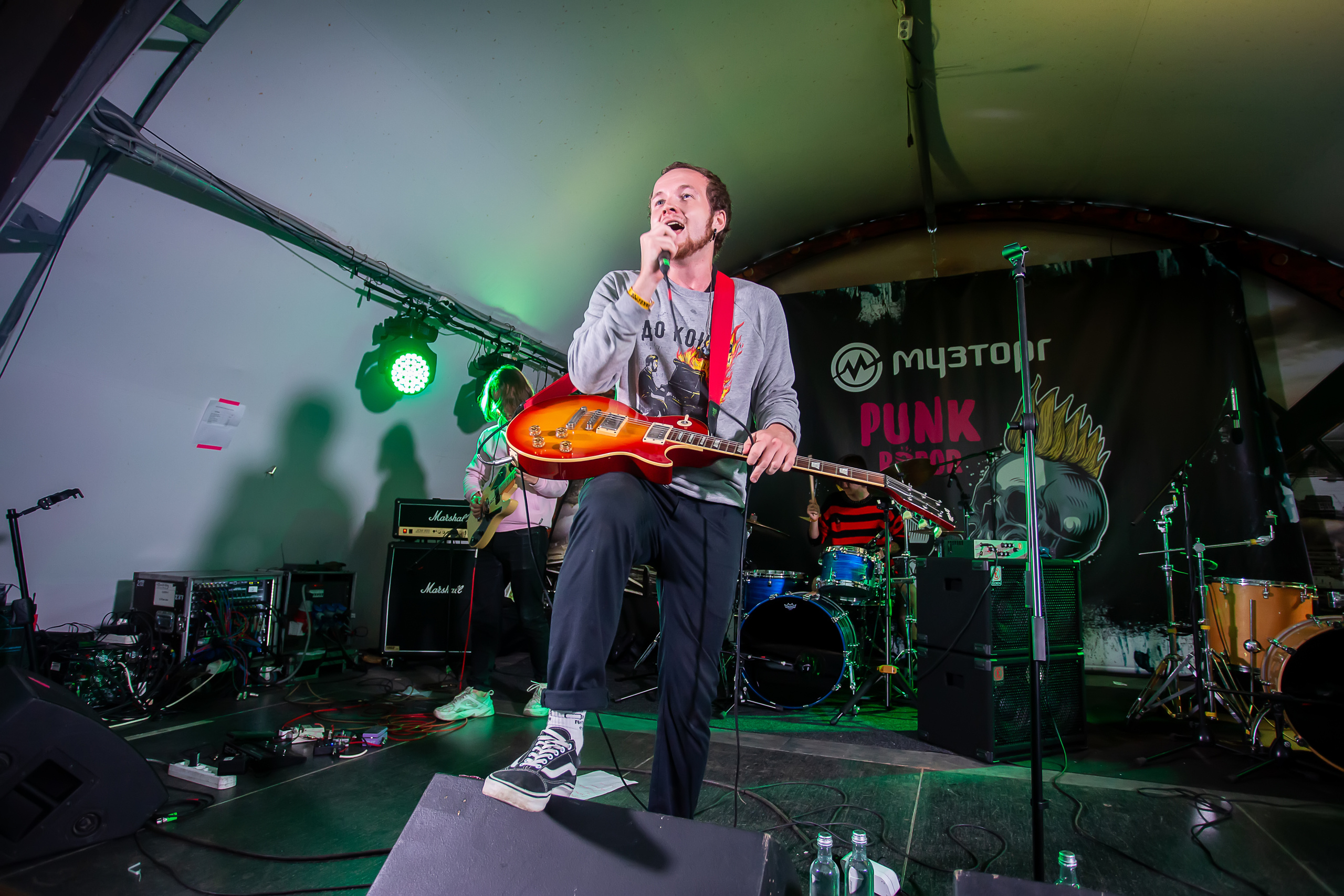 Группа После Прочтения Сжечь 29 августа 2020 на фестивале PUNKRUPOR в ДК Горбунова