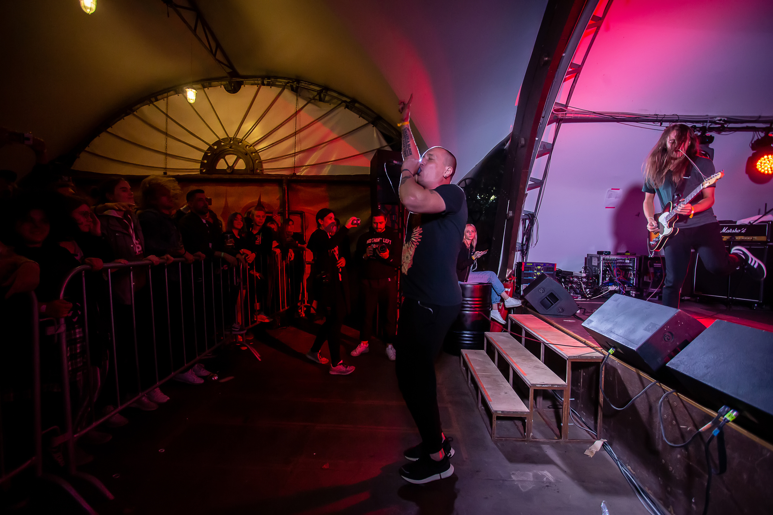 Группа Пионерлагерь Пыльная Радуга на фестивале PUNK RUPOR. Photographer Sonkina Tatiana (Tanya Ash)