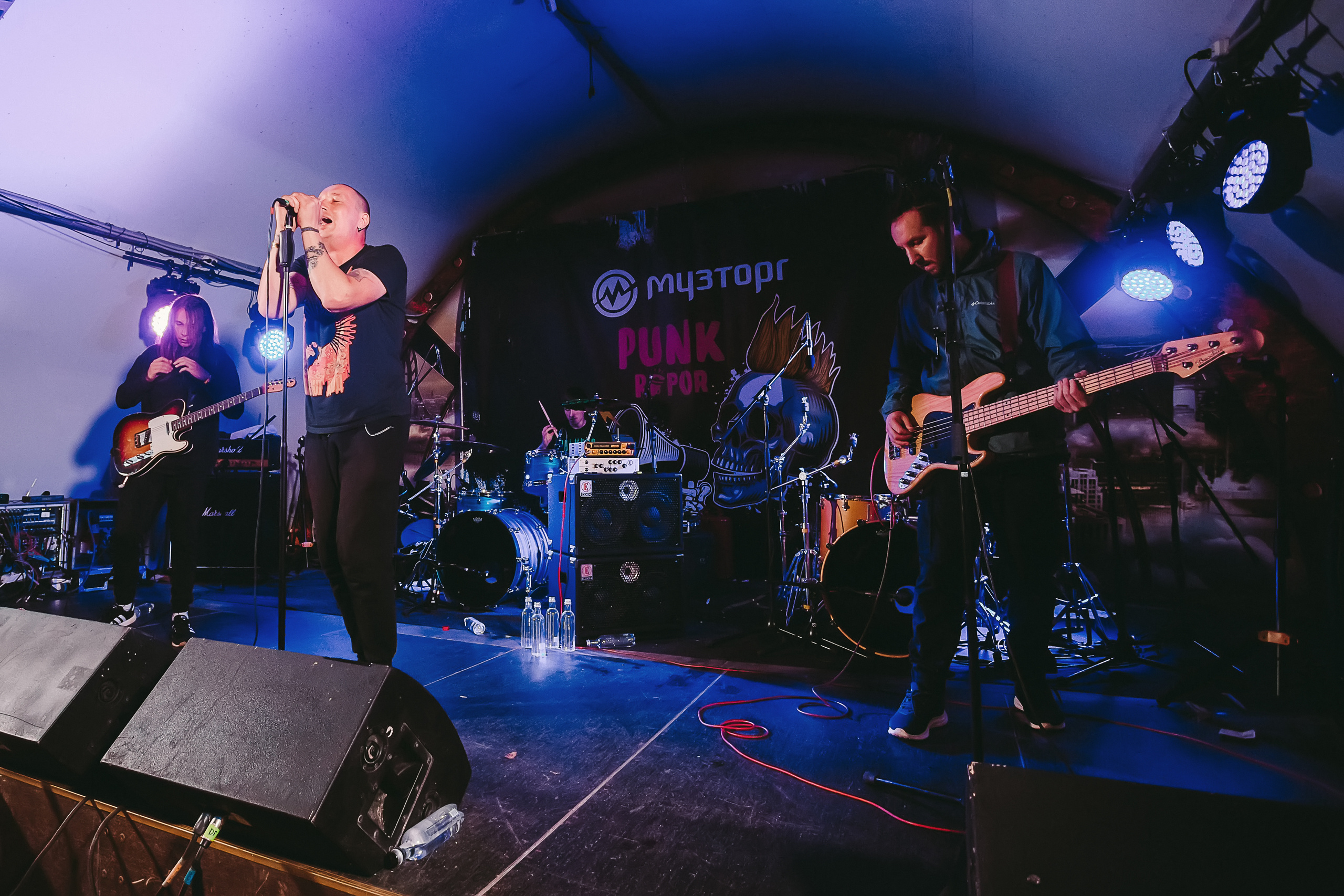 Группа Пионерлагерь Пыльная Радуга на фестивале PUNK RUPOR. Photographer Sonkina Tatiana (Tanya Ash)