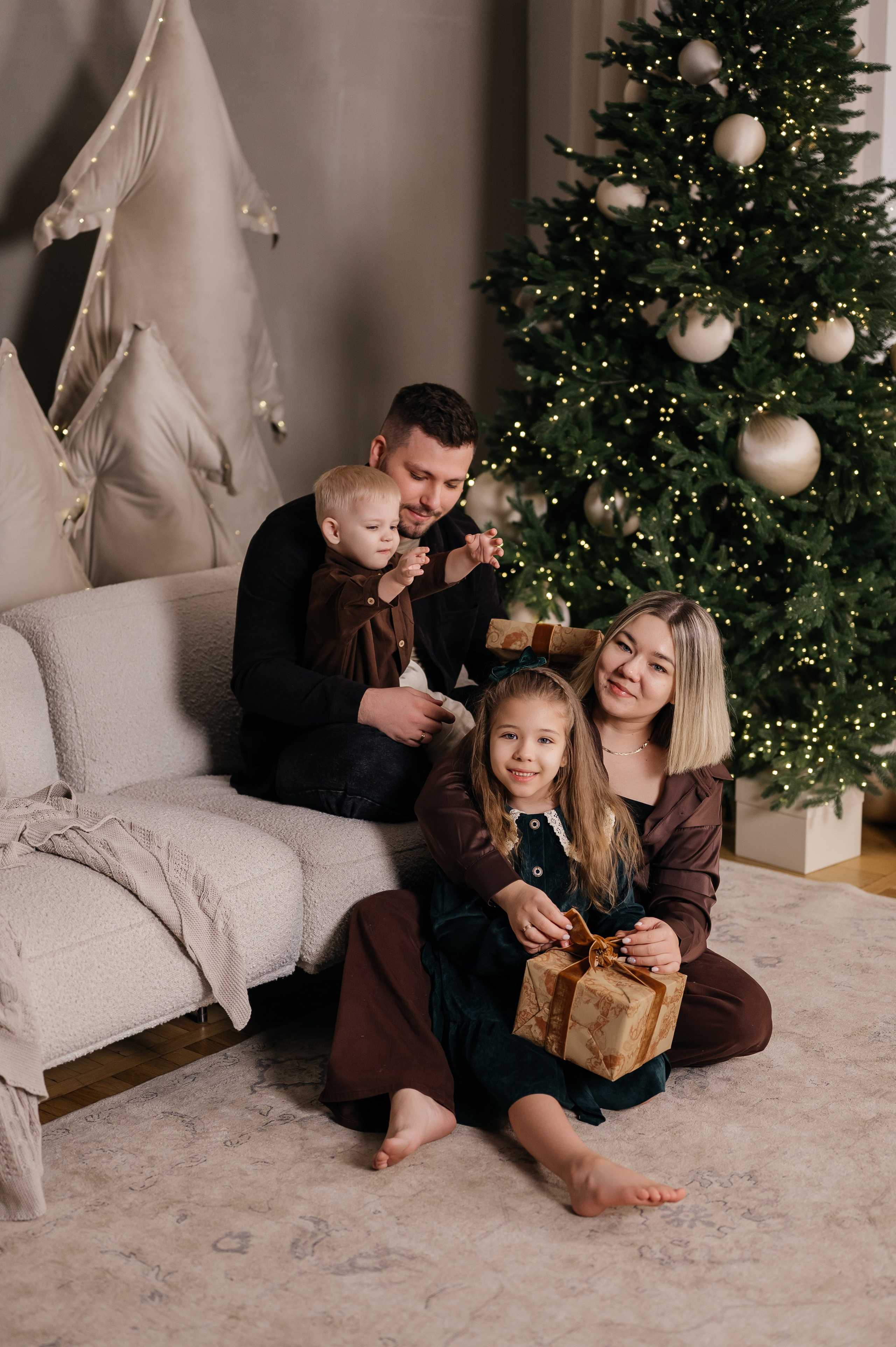 Новогодняя фотосессия. Свадебный и семейный фотограф в Краснодаре Алина Мельник