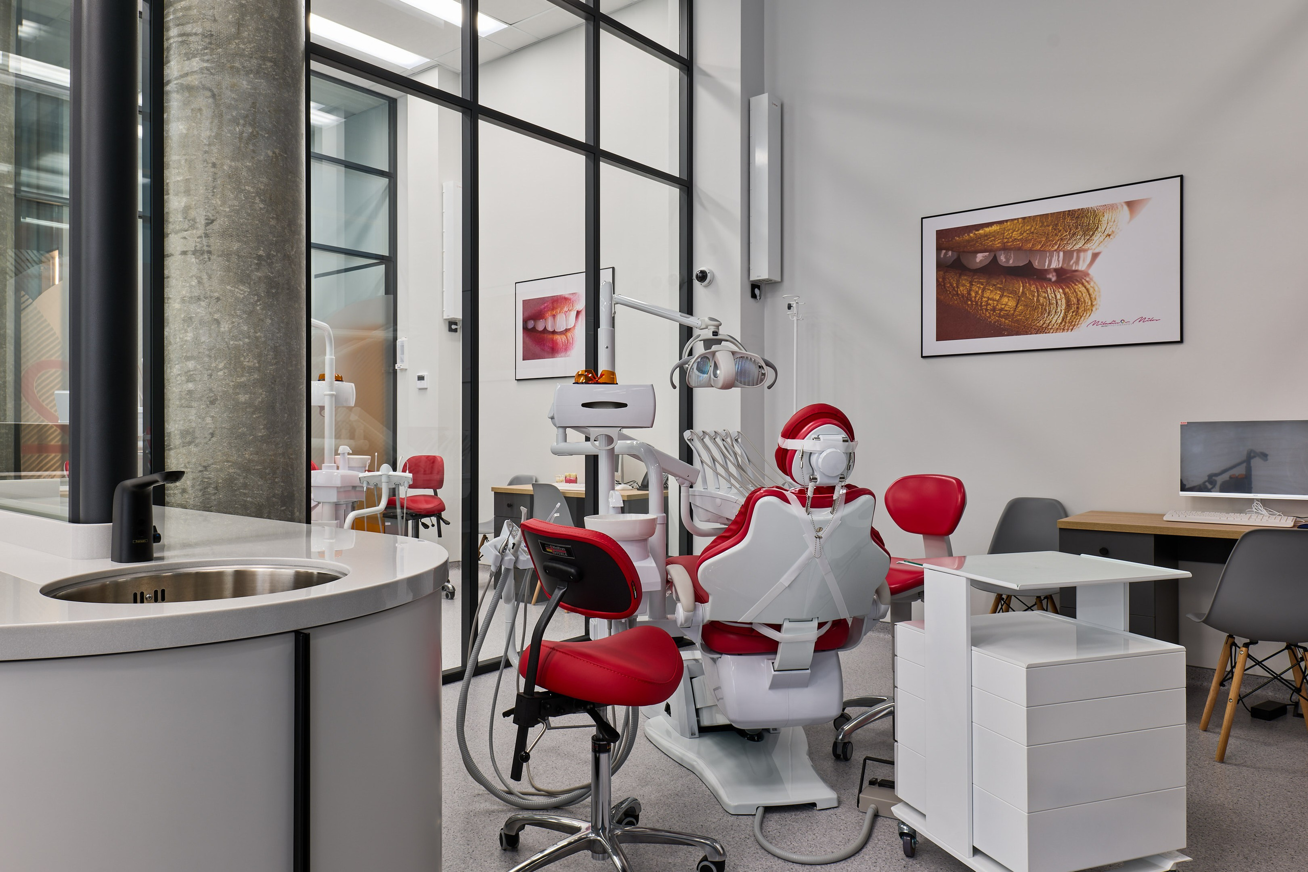 Стоматология «Линии Белого». Интерьерный фотограф. Фотограф архитектуры