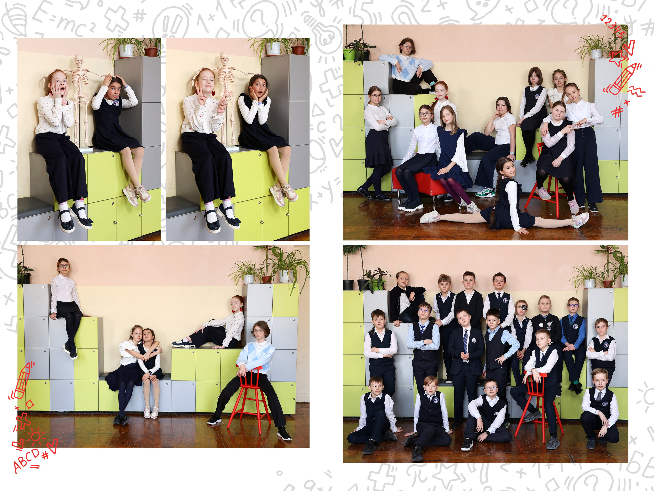 Выпускные альбомы для начальной школы (1-4 классы) в Нижнем Новгороде. Лапшина Юлия — школьный фотограф в Нижнем Новгороде. Выпускные альбомы