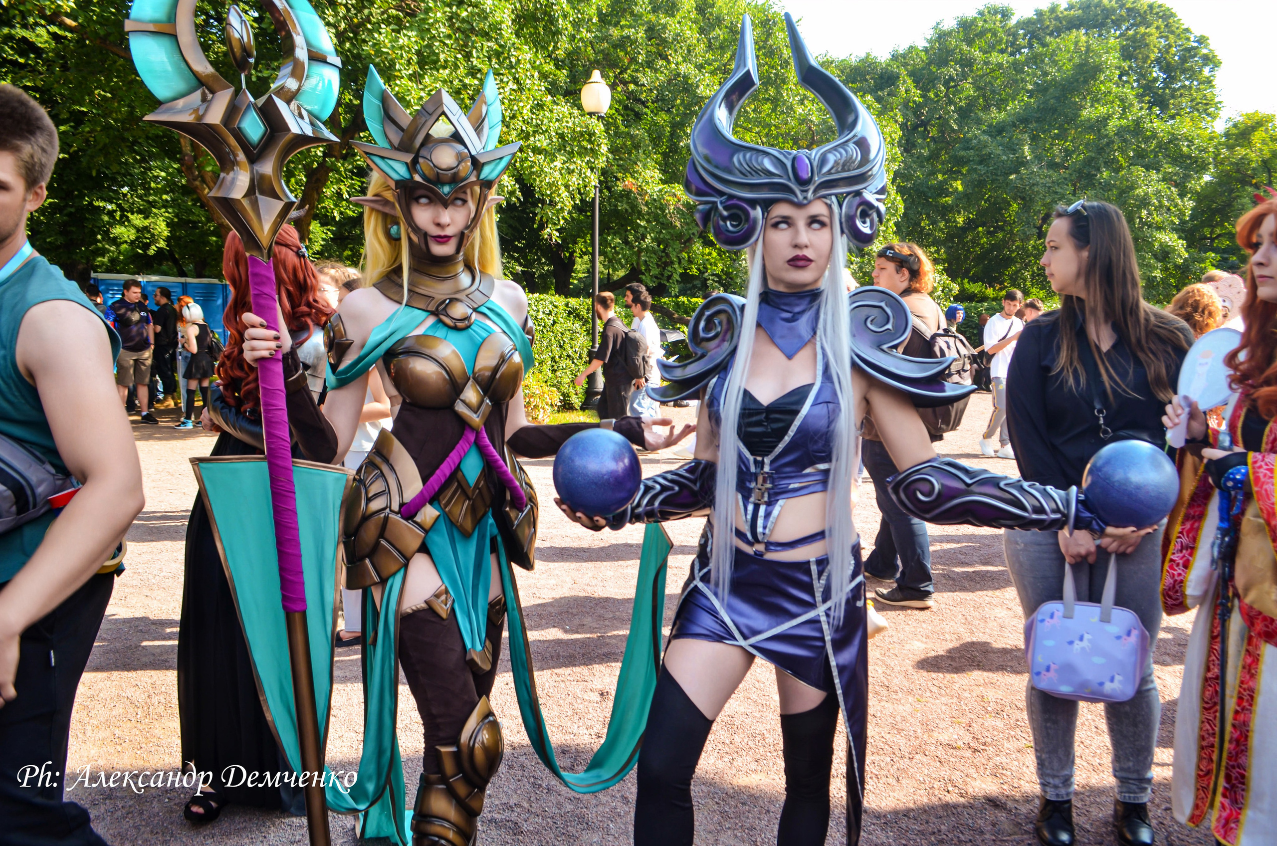 Фотосессия в Парке Горького на Лидеры молодого контента