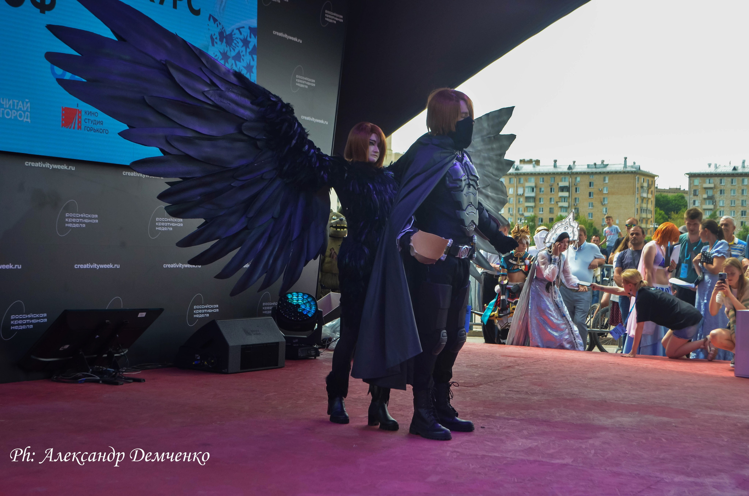 Фотосессия в Парке Горького на Лидеры молодого контента