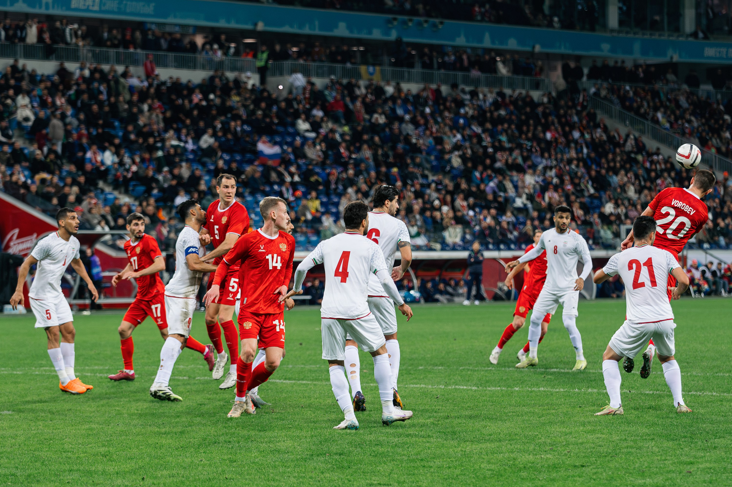 Матч Россия — Иран 2025. Фотограф в Волгограде Виталий Самойлов