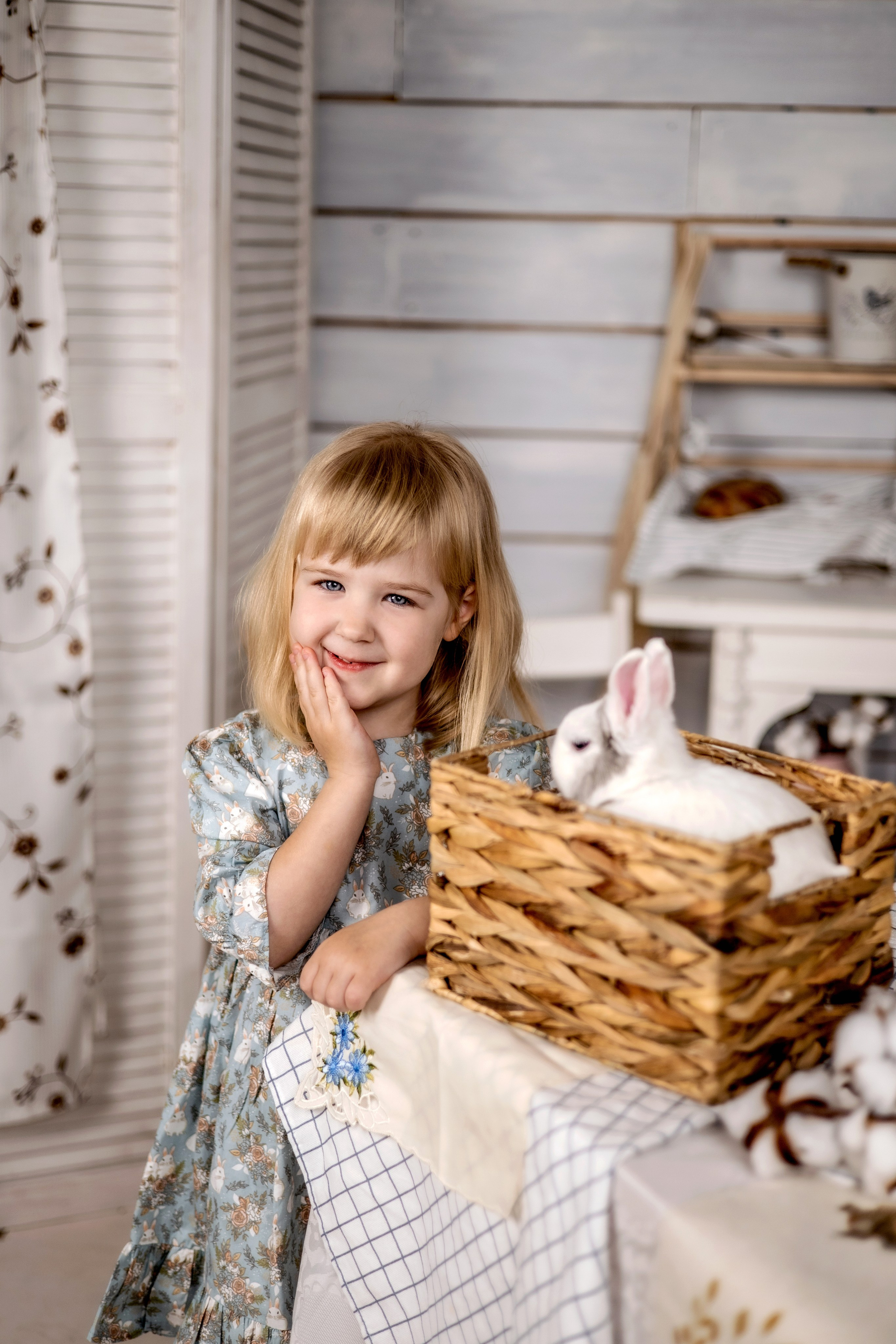 Пасхальный детский фотопроект 2024. Фотограф Надежда Лукьянова