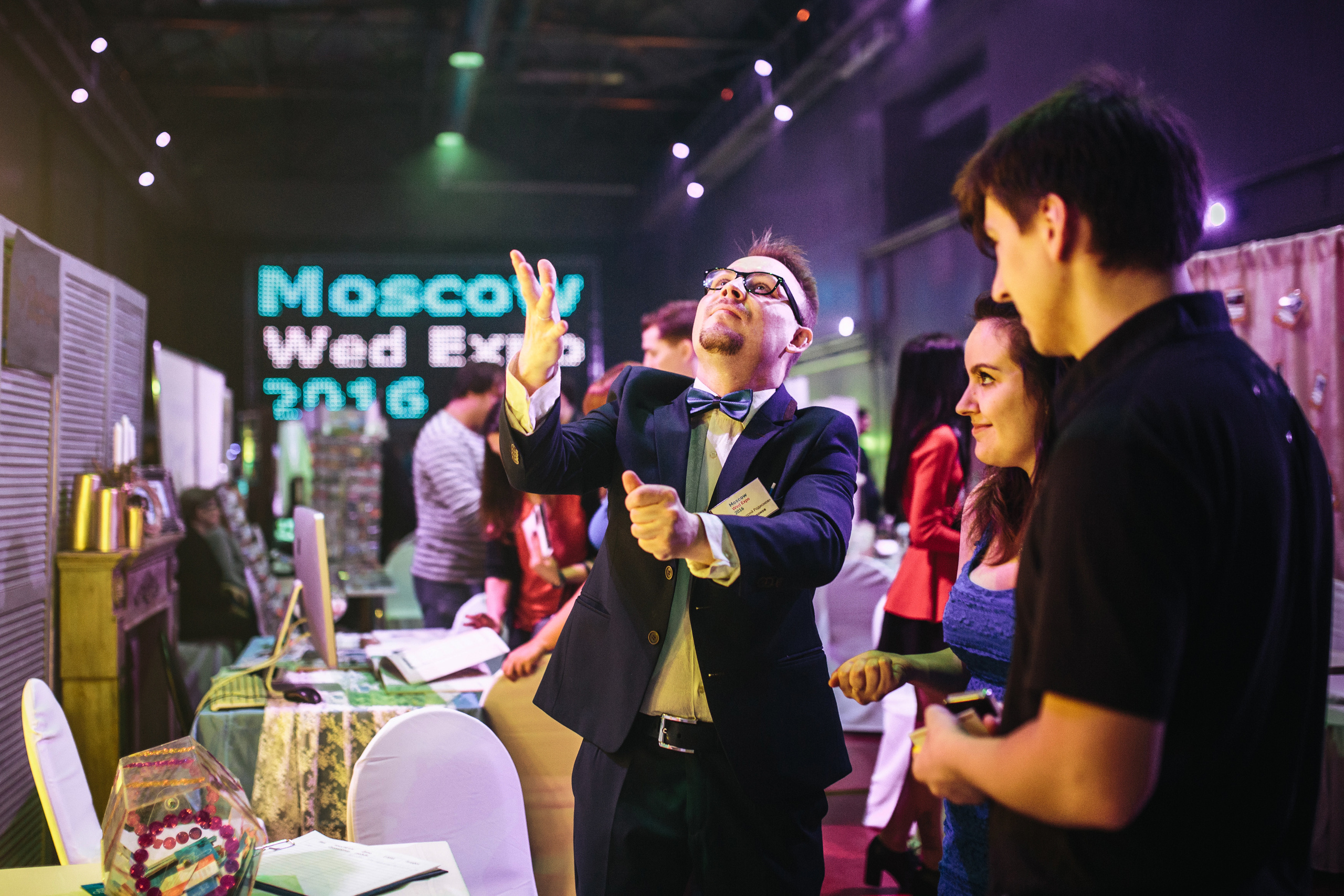 Свадебная выставка. Свадебные фотосессии в Москве. Фотограф Сергей Ржевский