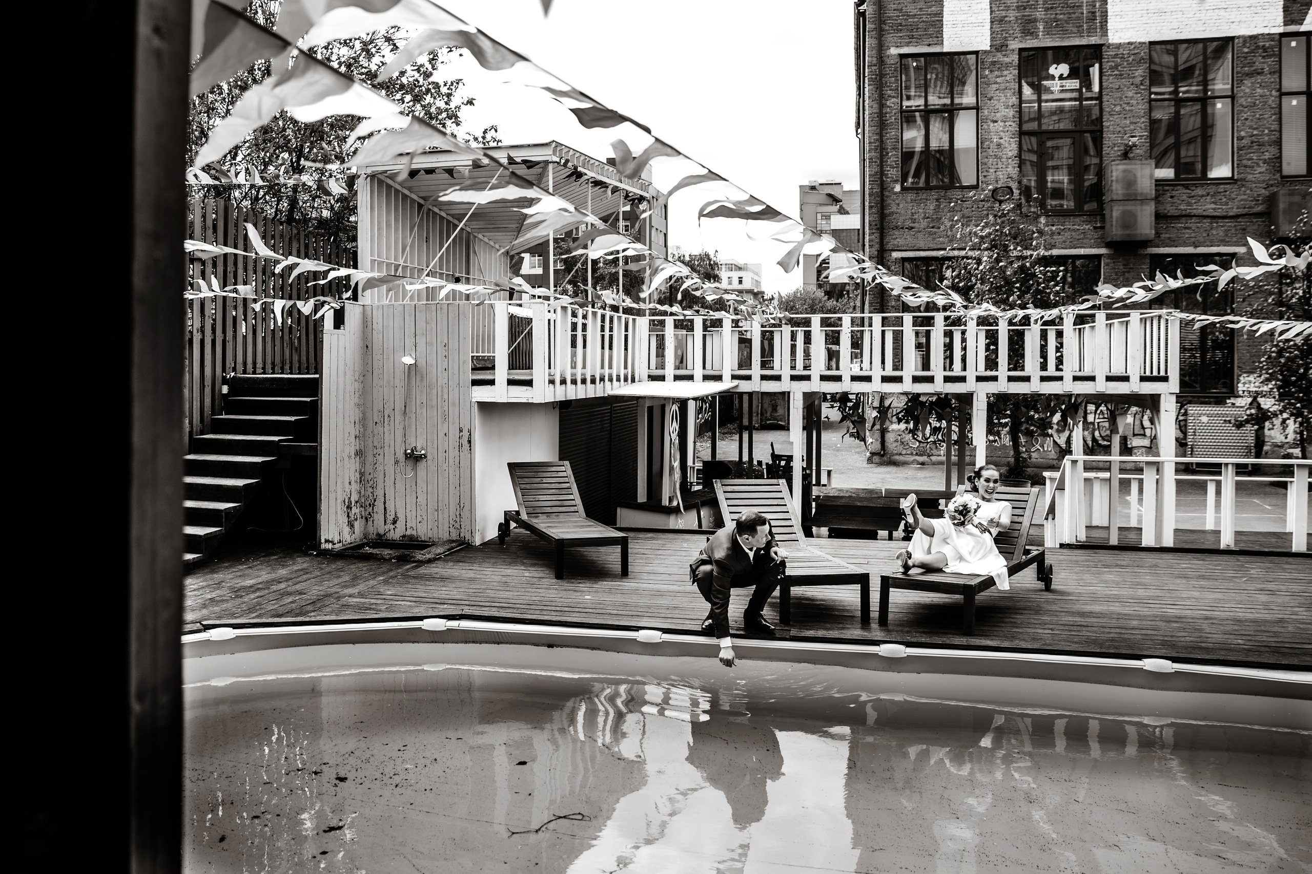 Валерия и Дмитрий свадьба в кедах. Свадебные фотосессии в Москве. Фотограф Сергей Ржевский