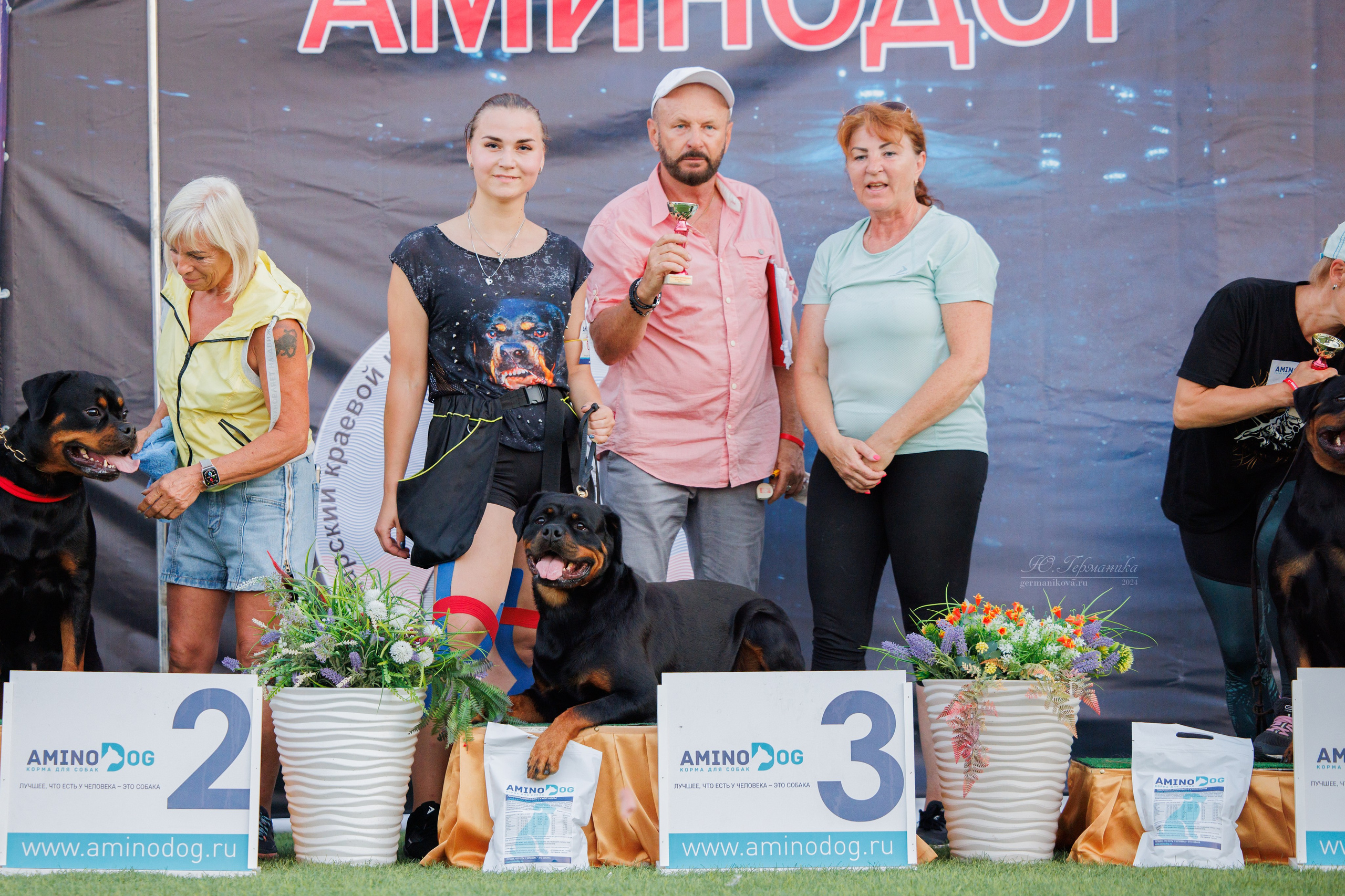 Анапа ротвейлеры 14-15.09.2024. Фотограф-анималист Юлия Германика