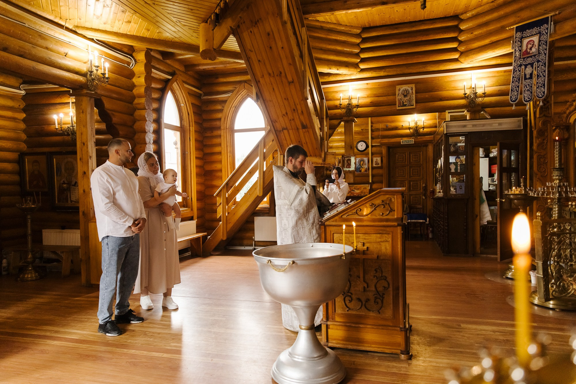 Крещение Савелия. Маргарита Рубцова свадебный фотограф Тольятти