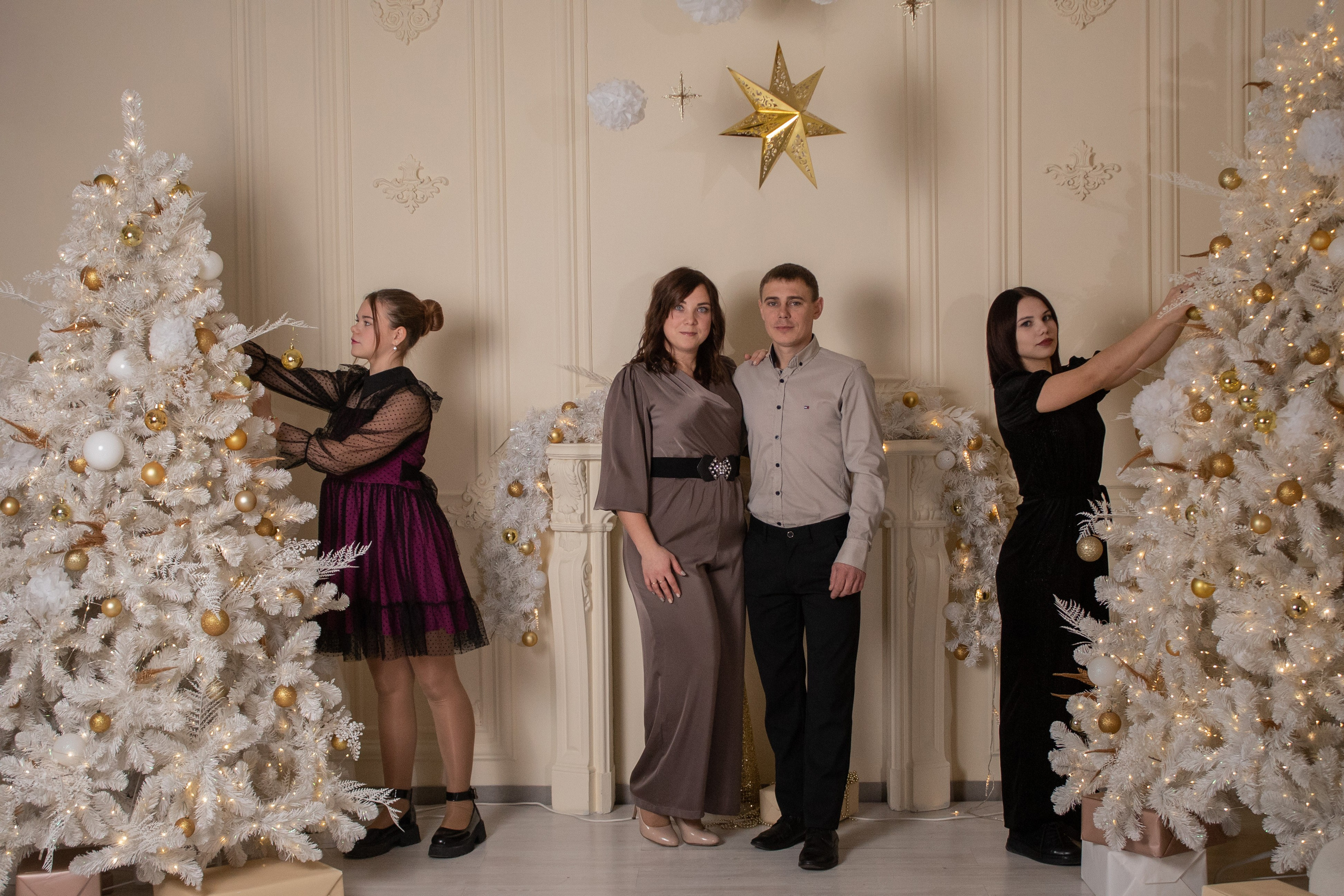 Новый год 2025. Семейный фотограф в Саратове Элоиза Ляпина