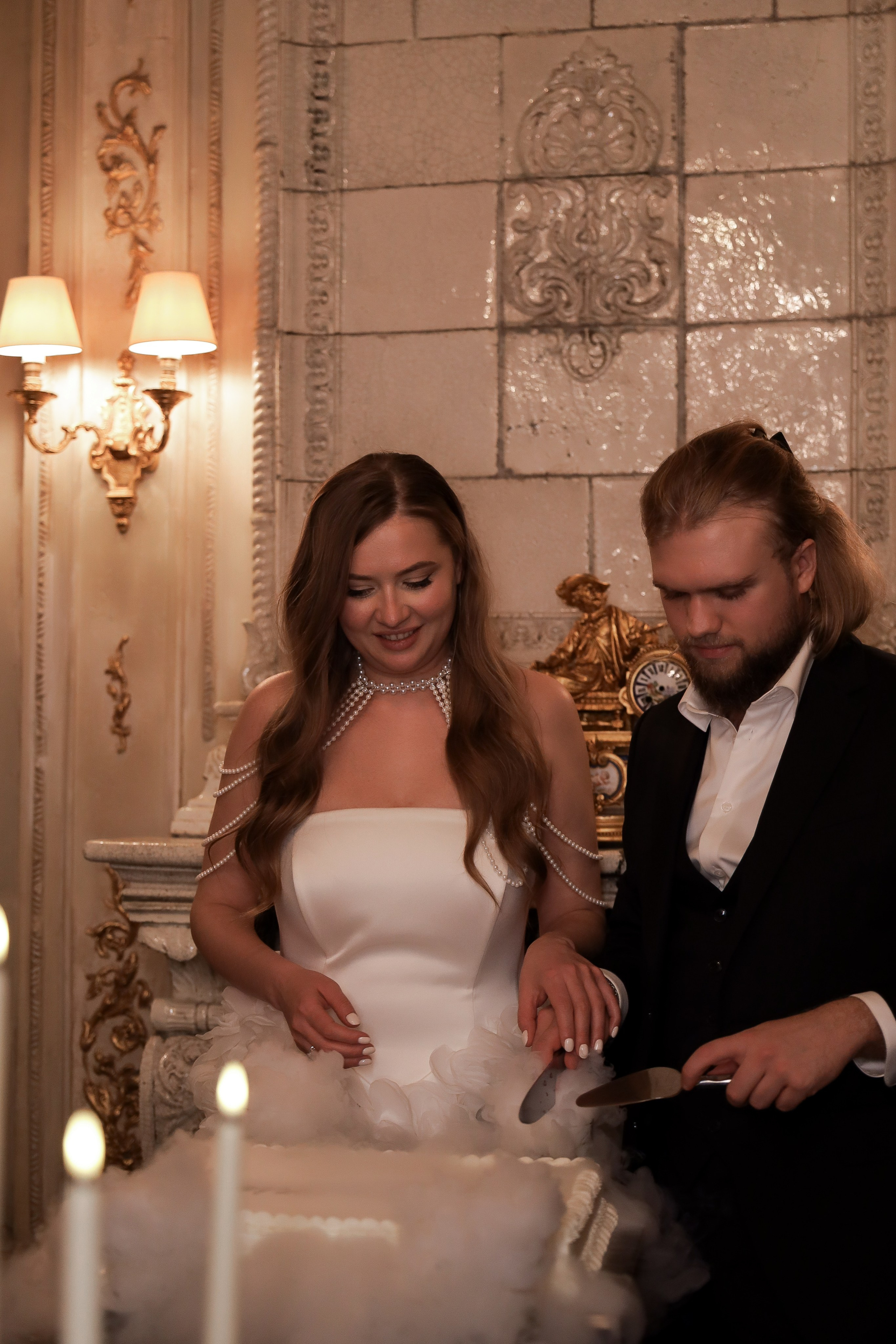 Максим и Анна | Кафе Пушкин. Свадебный фотограф Москва