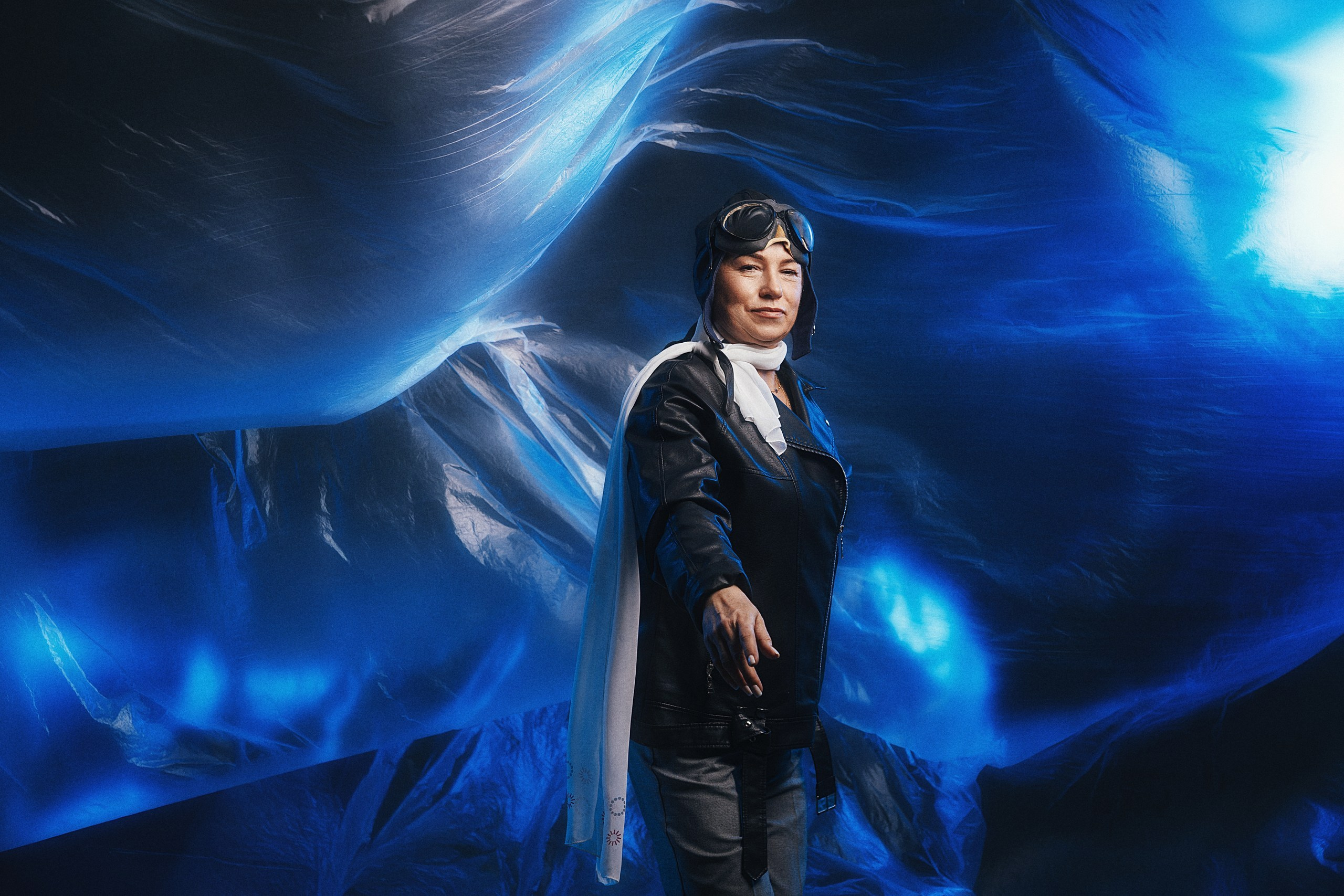 Оксана"Авиатор». Портретный и свадебный фотограф Москва Лучин Сергей