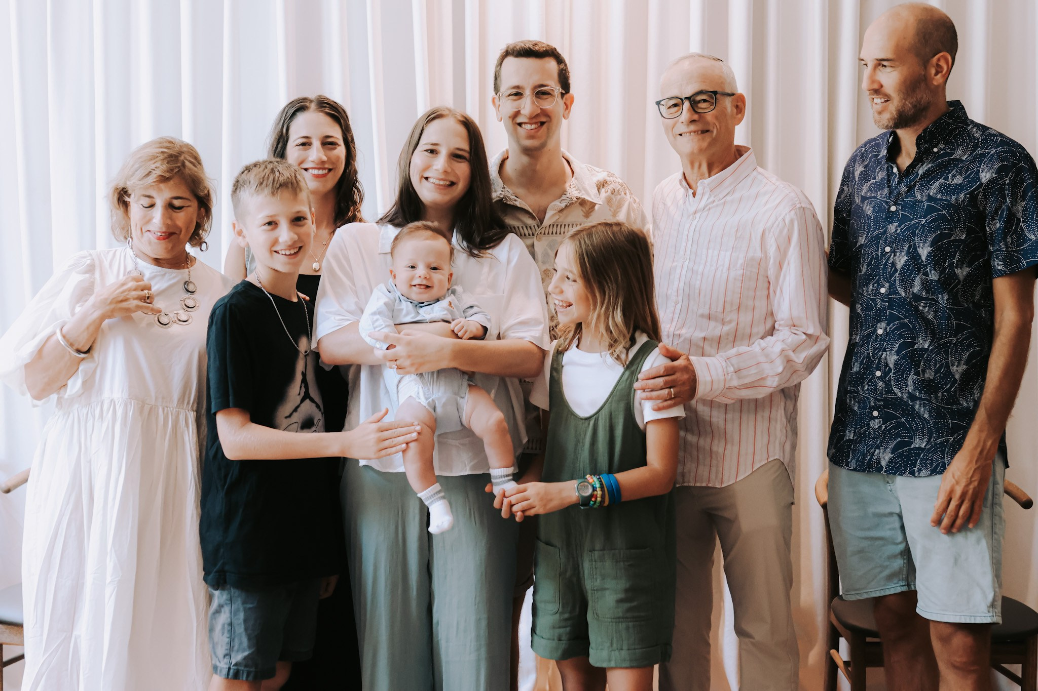 Baby celebration, September 2025. Photographer in Israel Alice Milchin
