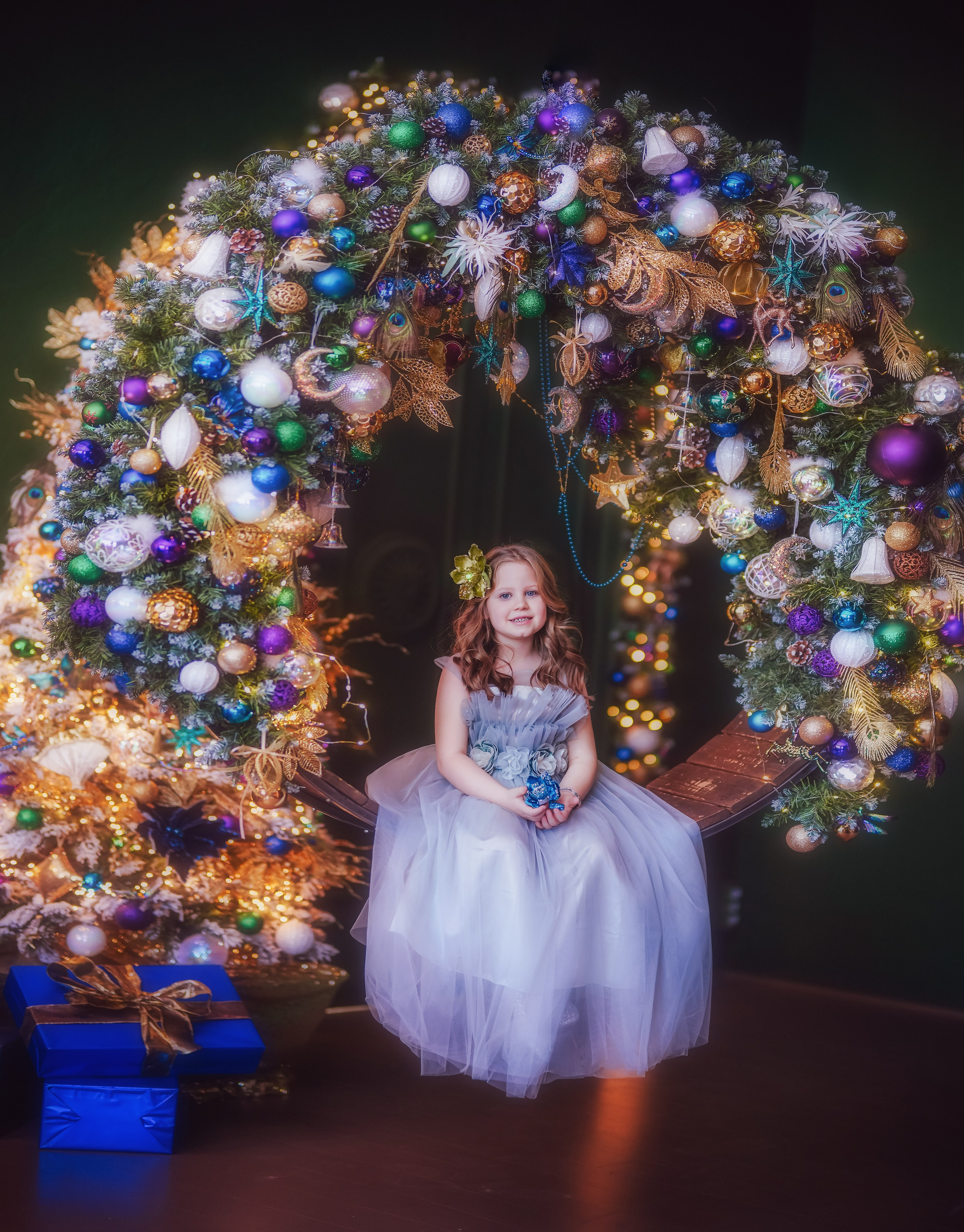 Новогодние фотосессии. Сказочный фотограф Марьяна Сердюк. Москва, Дмитров и весь мир
