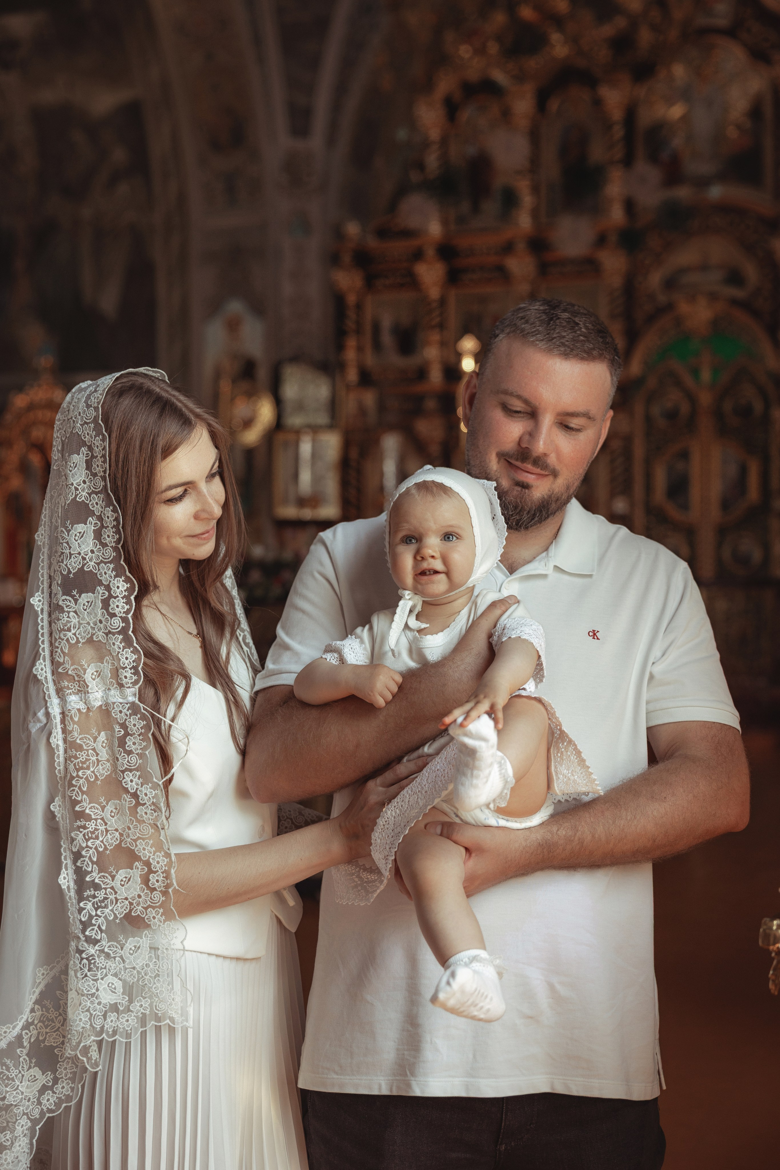 Таинство Крещения Майи. Свято-Успенский храм г. Славянск н/К. Фотограф на Крещение и Венчание Краснодарский край — Гранкина Юлия