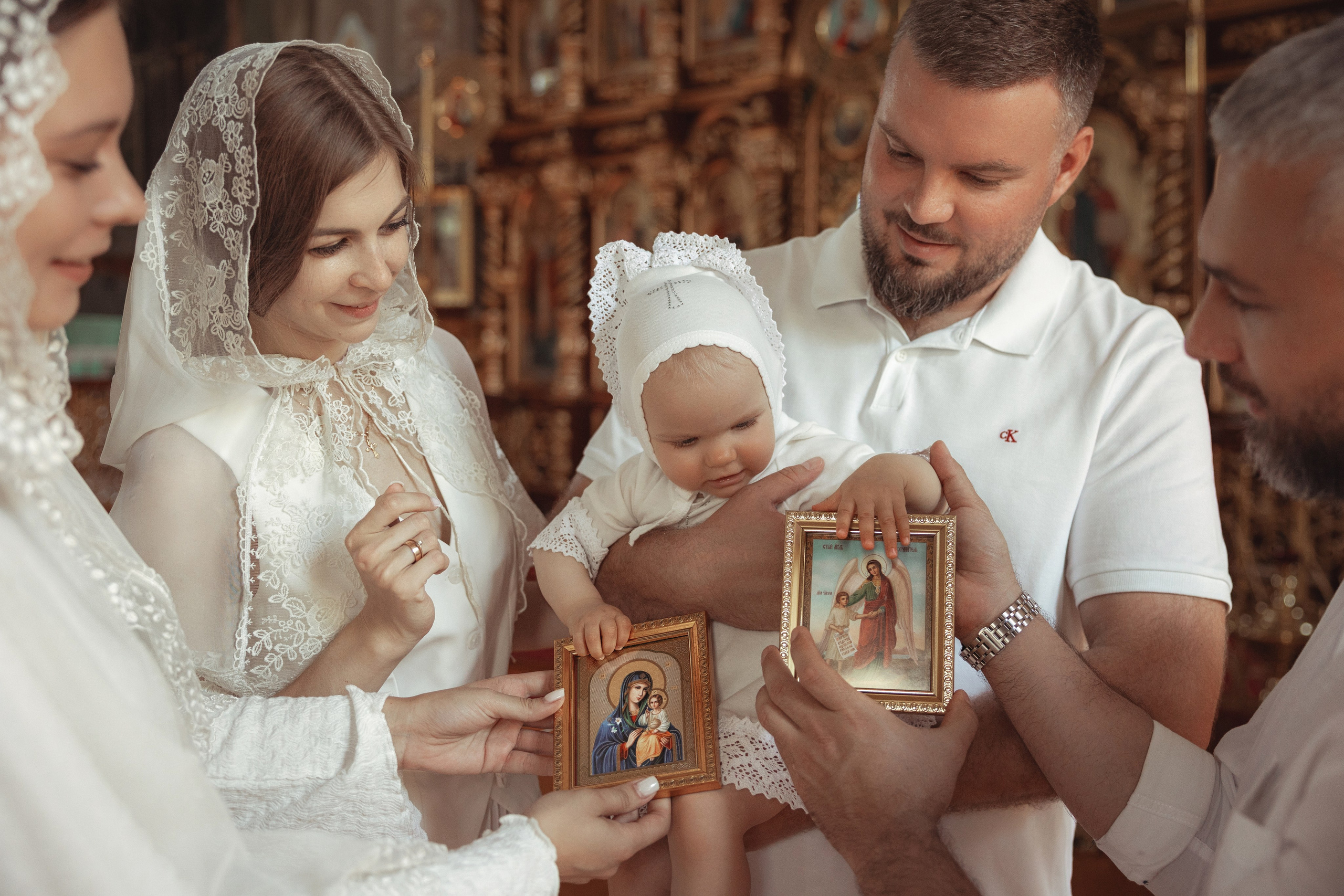 Таинство Крещения Майи. Свято-Успенский храм г. Славянск н/К. Фотограф на Крещение и Венчание Краснодарский край — Гранкина Юлия