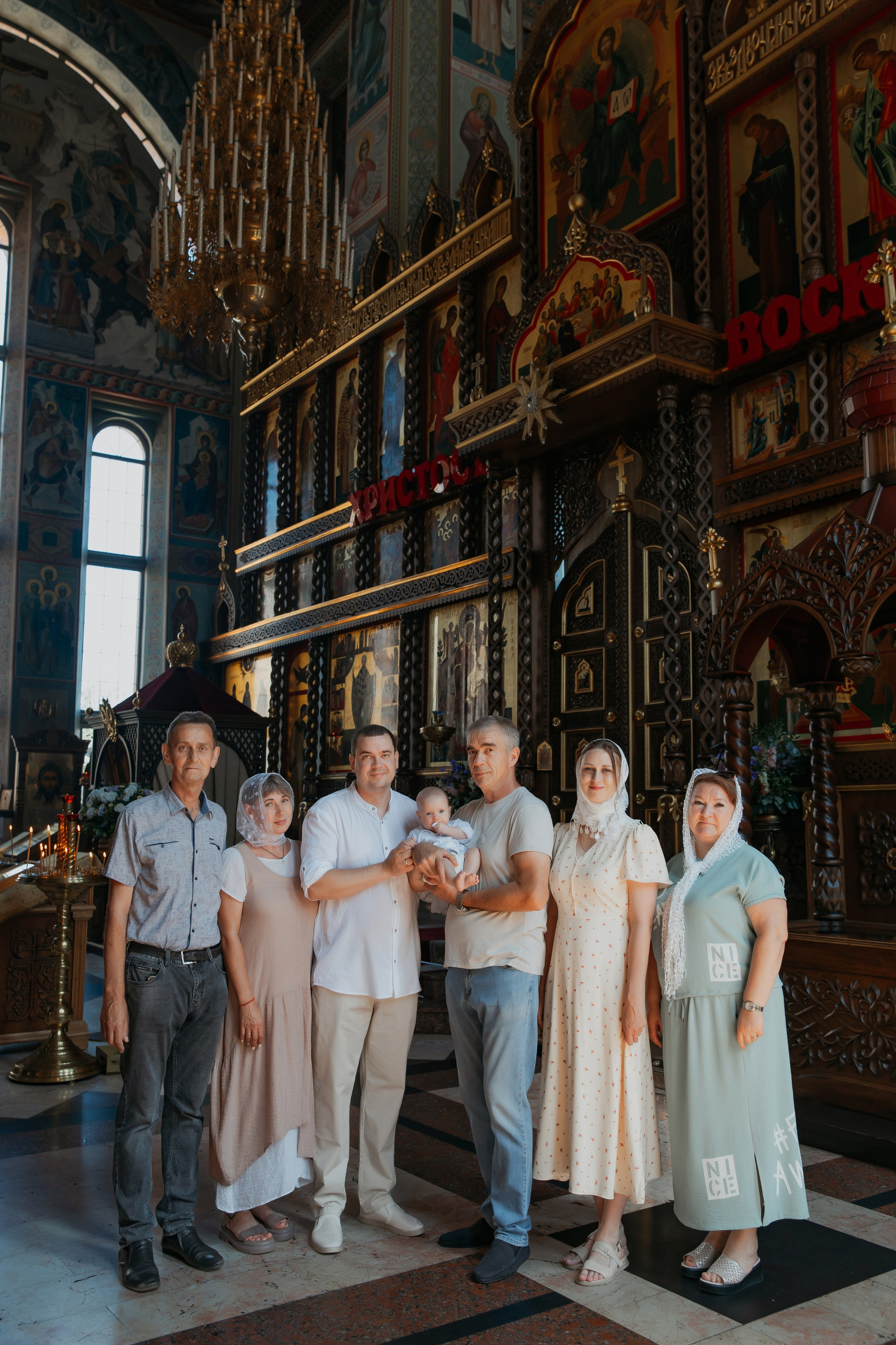 Таинство Крещения Михаила. Свадебный и Семейный Фотограф в Краснодаре