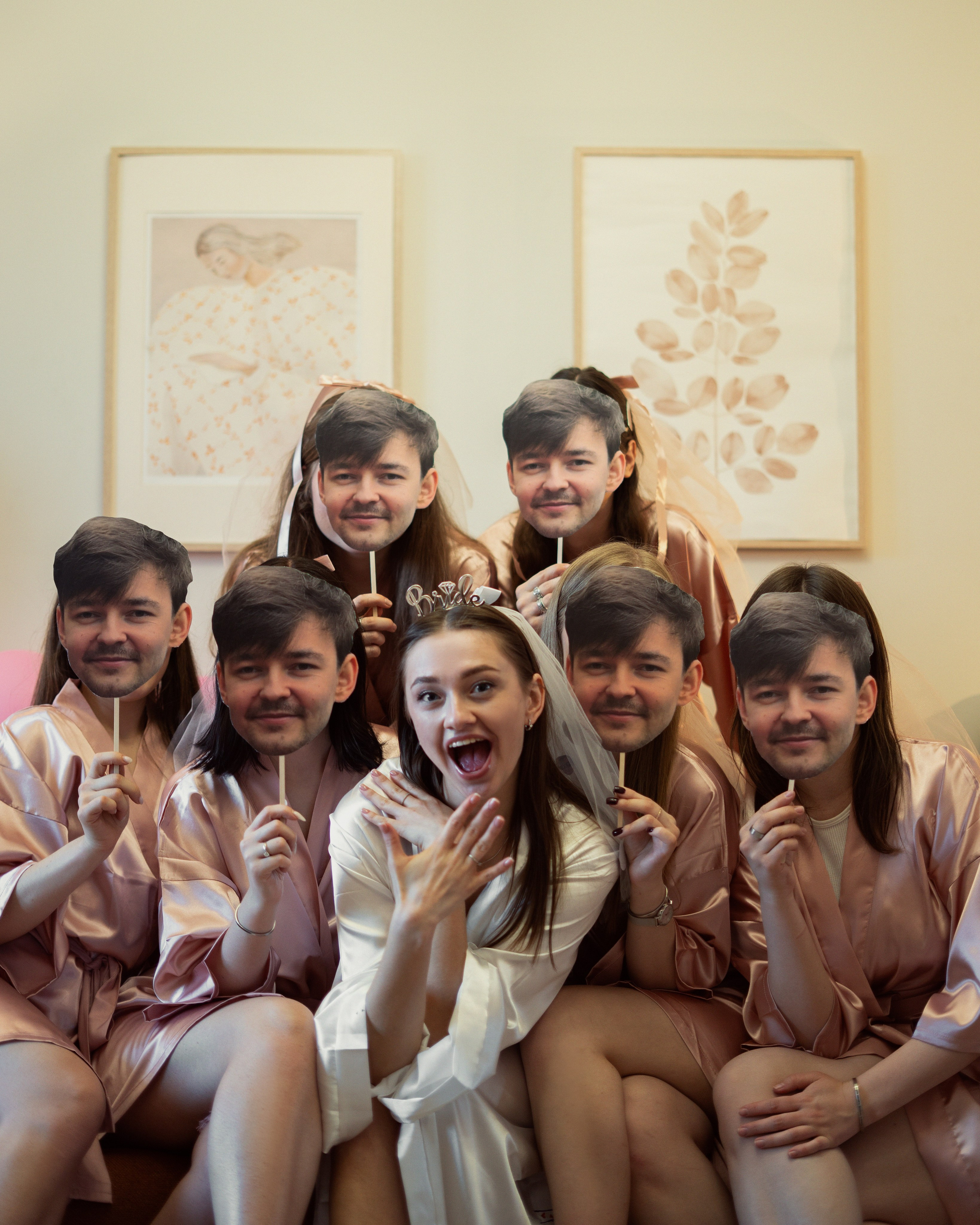 Девичник Анастасии. Свадебный и портретный фотограф в Санкт-Петербурге Софья Каркачева