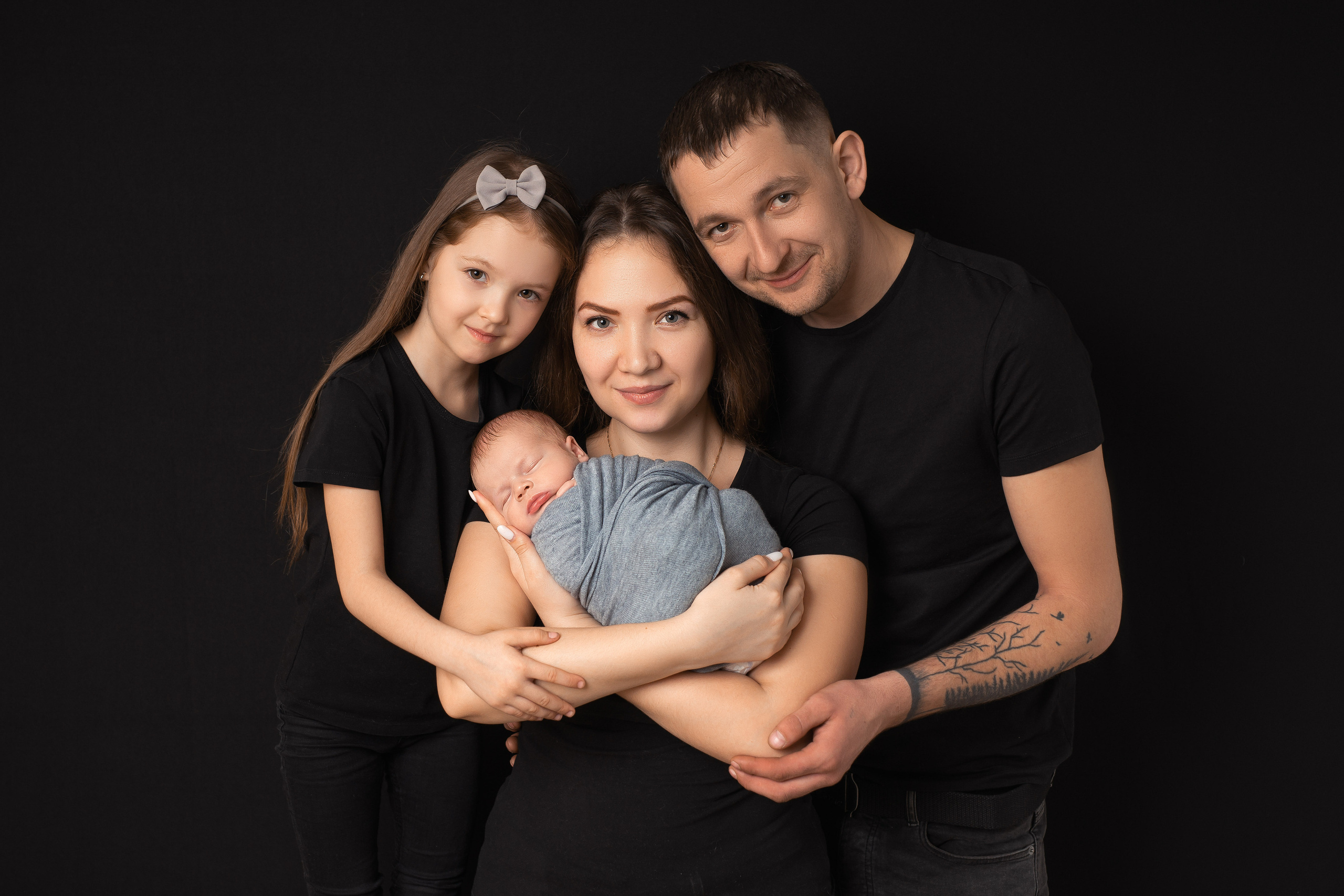 Фотосессия новорожденных в Рязани. Фотограф новорожденных г. Рязань, детский и семейный фотограф