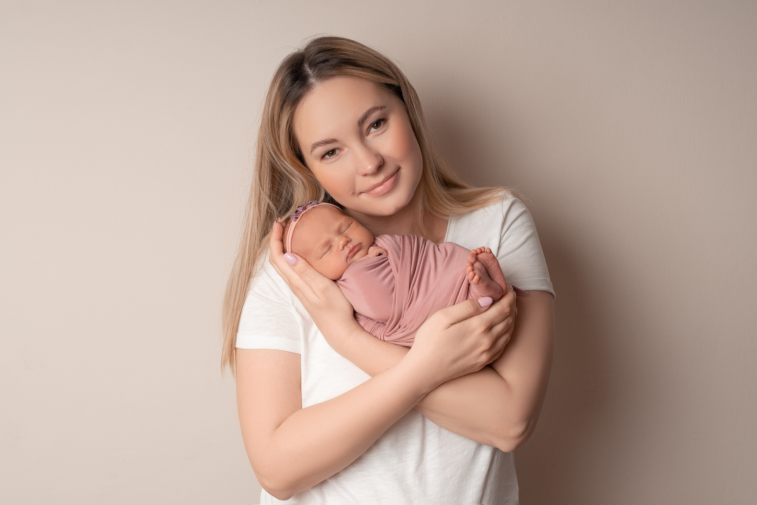 Фотосессия новорожденных в Рязани. Фотограф новорожденных г. Рязань, детский и семейный фотограф