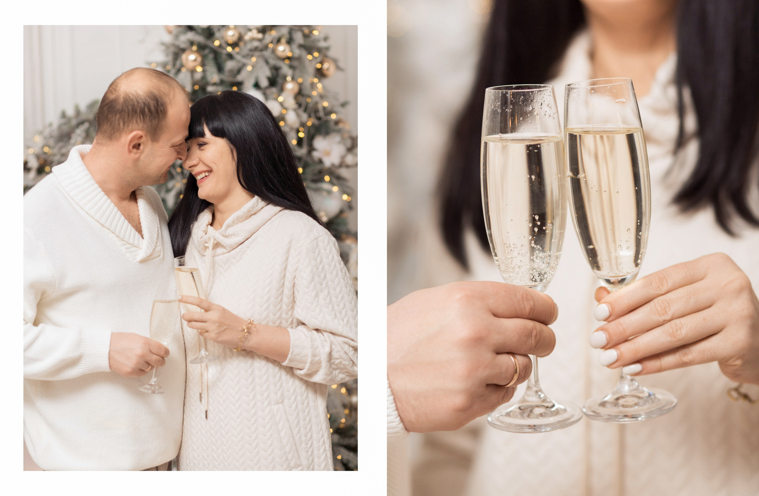 Новогодняя фотосессия в студии в городе Ростове-на-Дону для Александра, Лии и Артёма