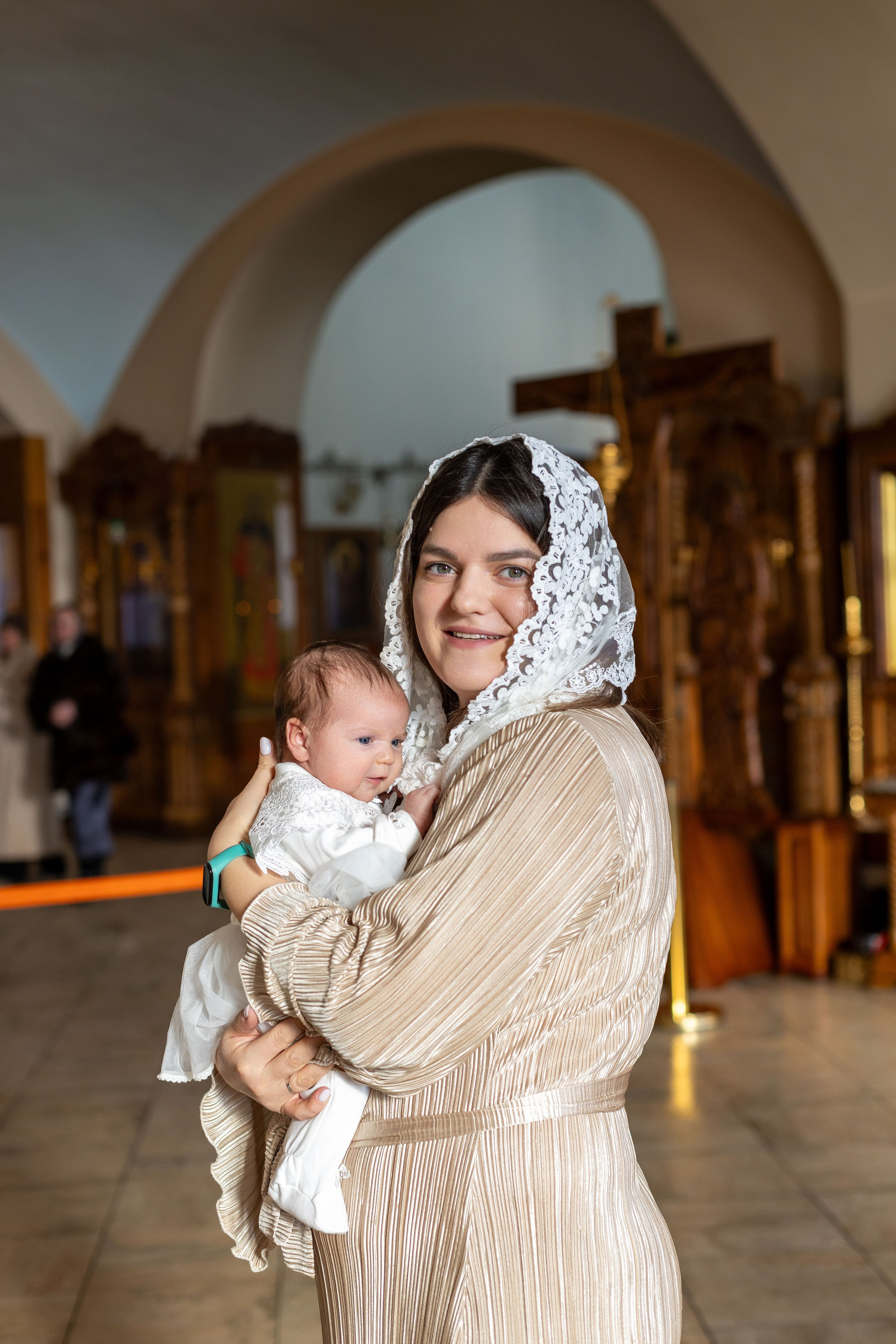 Крещение Милании. Семейный и детский фотограф Анна Петракова