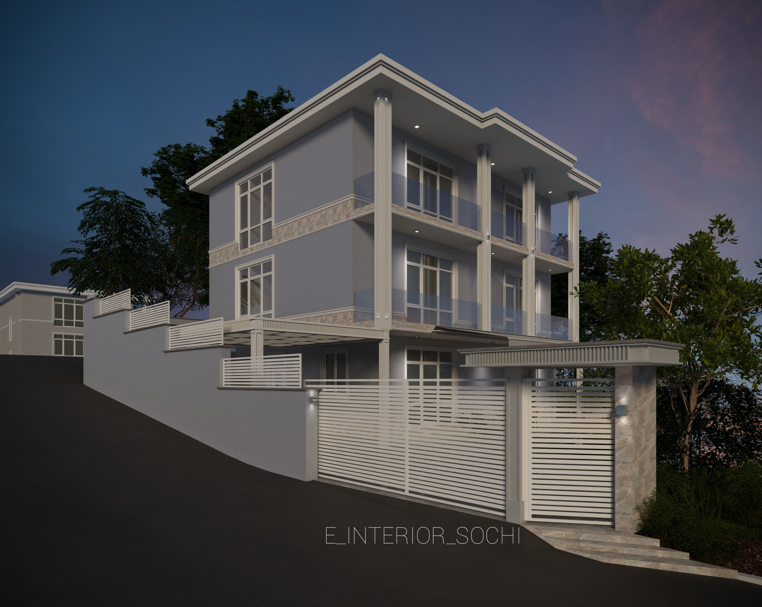 TOPAZ. Дизайн интерьера Евгения Тисленко