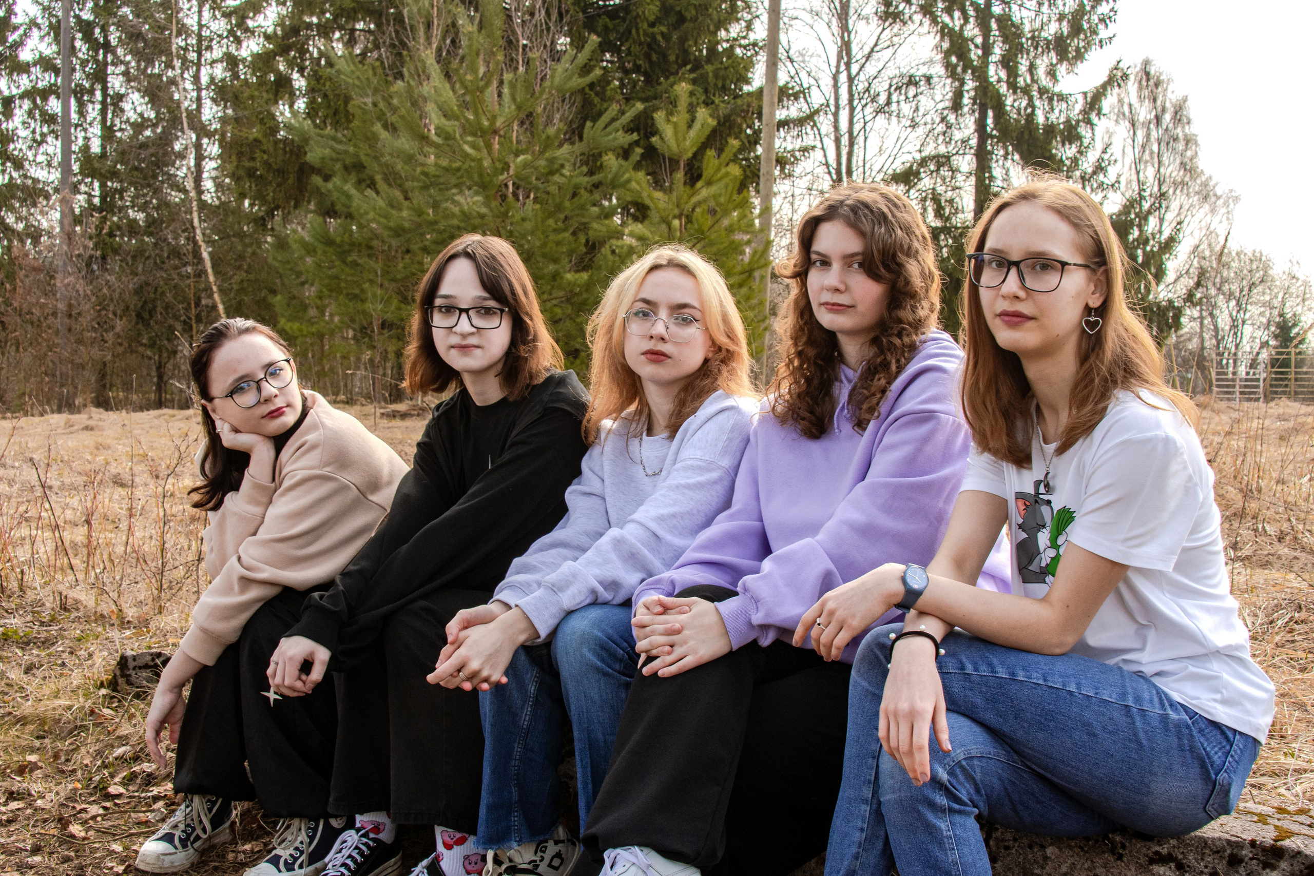 Фотосъемка на улице для 9 класса. Фотограф в Санкт-Петербурге Ксения Яковчук