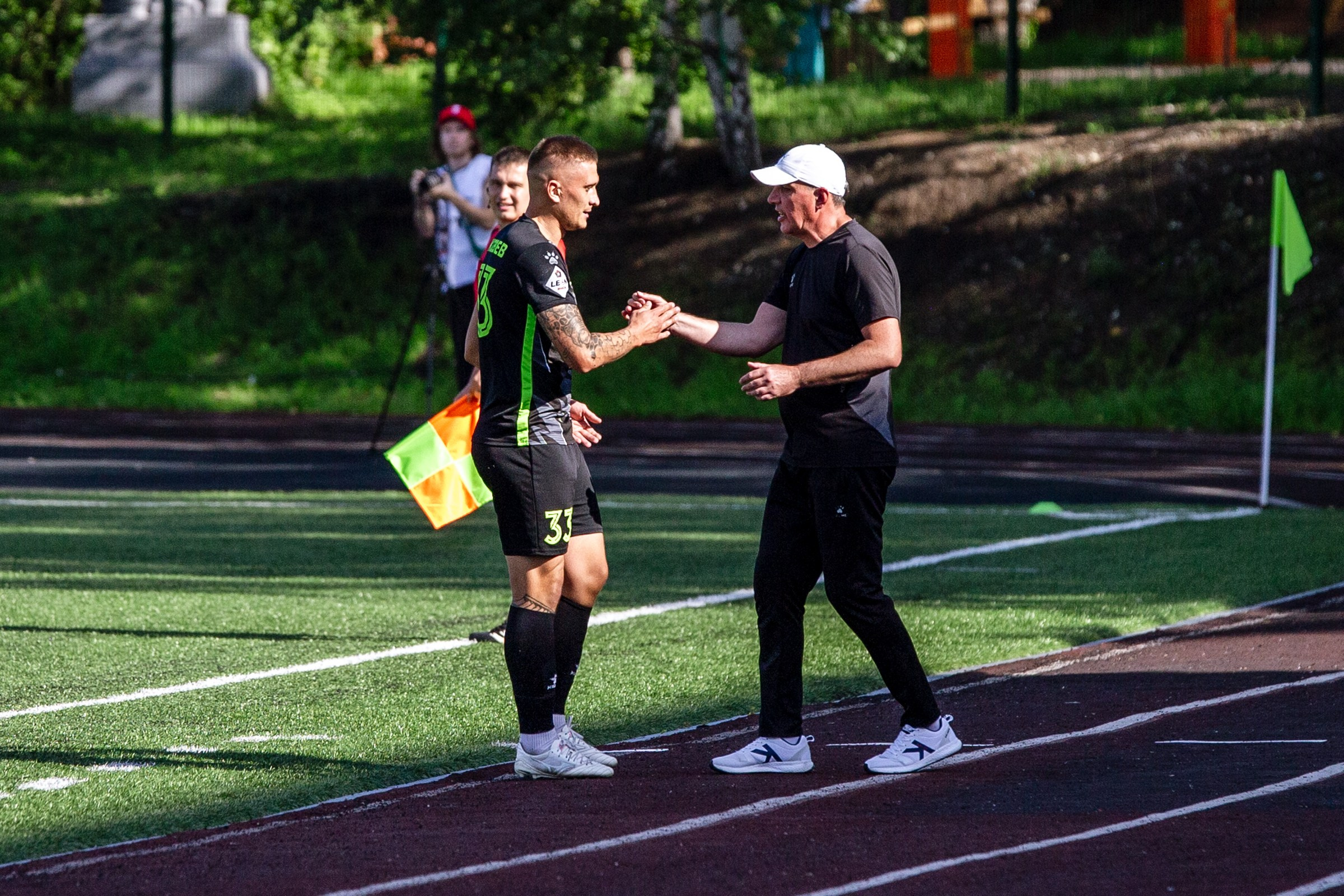 Первенство России по футболу LEON-Вторая лига Б | ФК Иркутск — Чертаново (Москва) | 24.08.25. Фотограф в Иркутске Евгения Айвазова