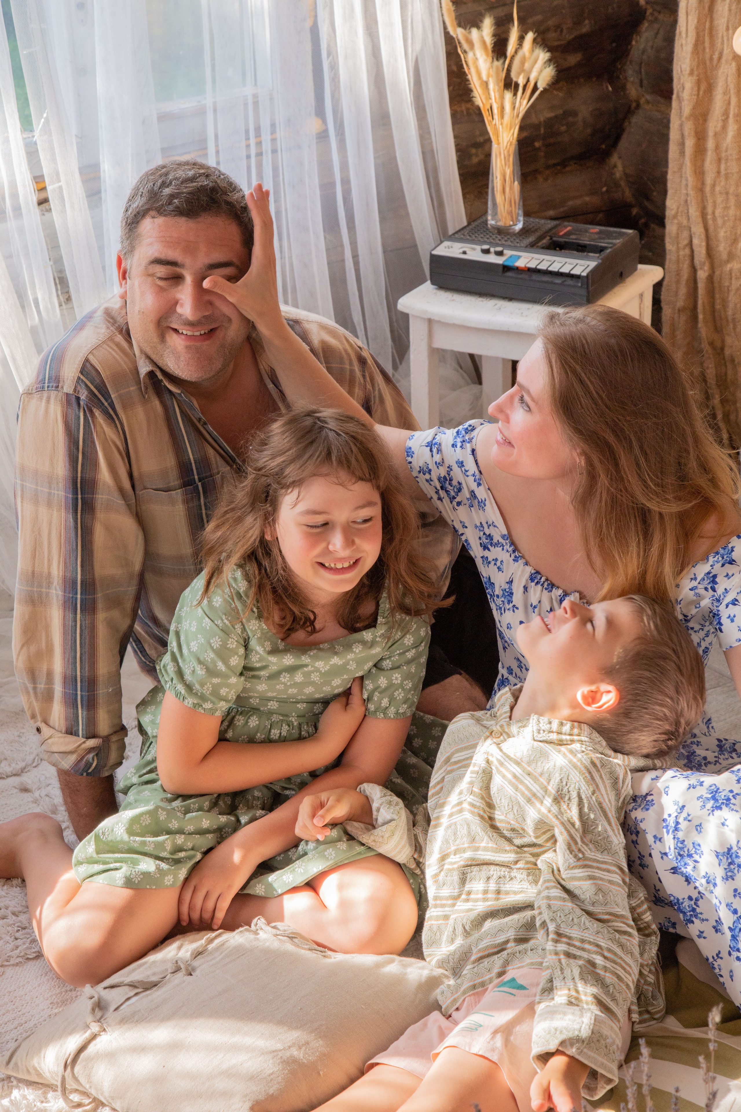 На природе. Загородная фотостудия Глэмпинг в МО