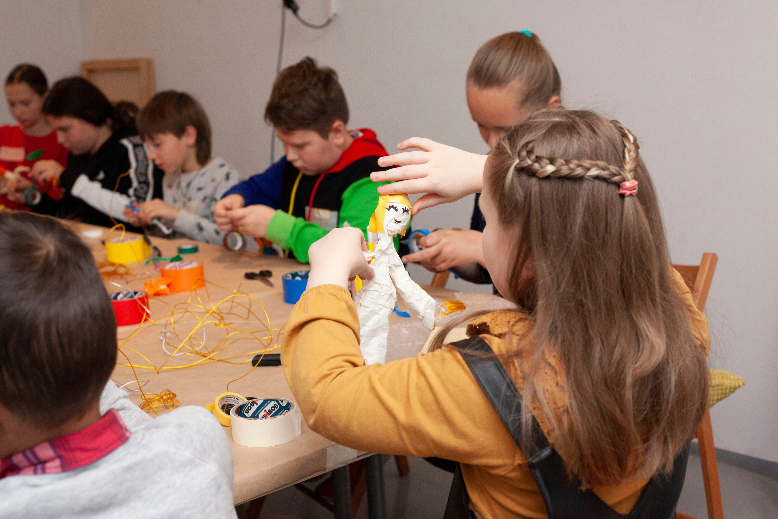 Детский мастер-класс в ММОМА. Stanislav Baryshev — People. Emotions. Atmosphere