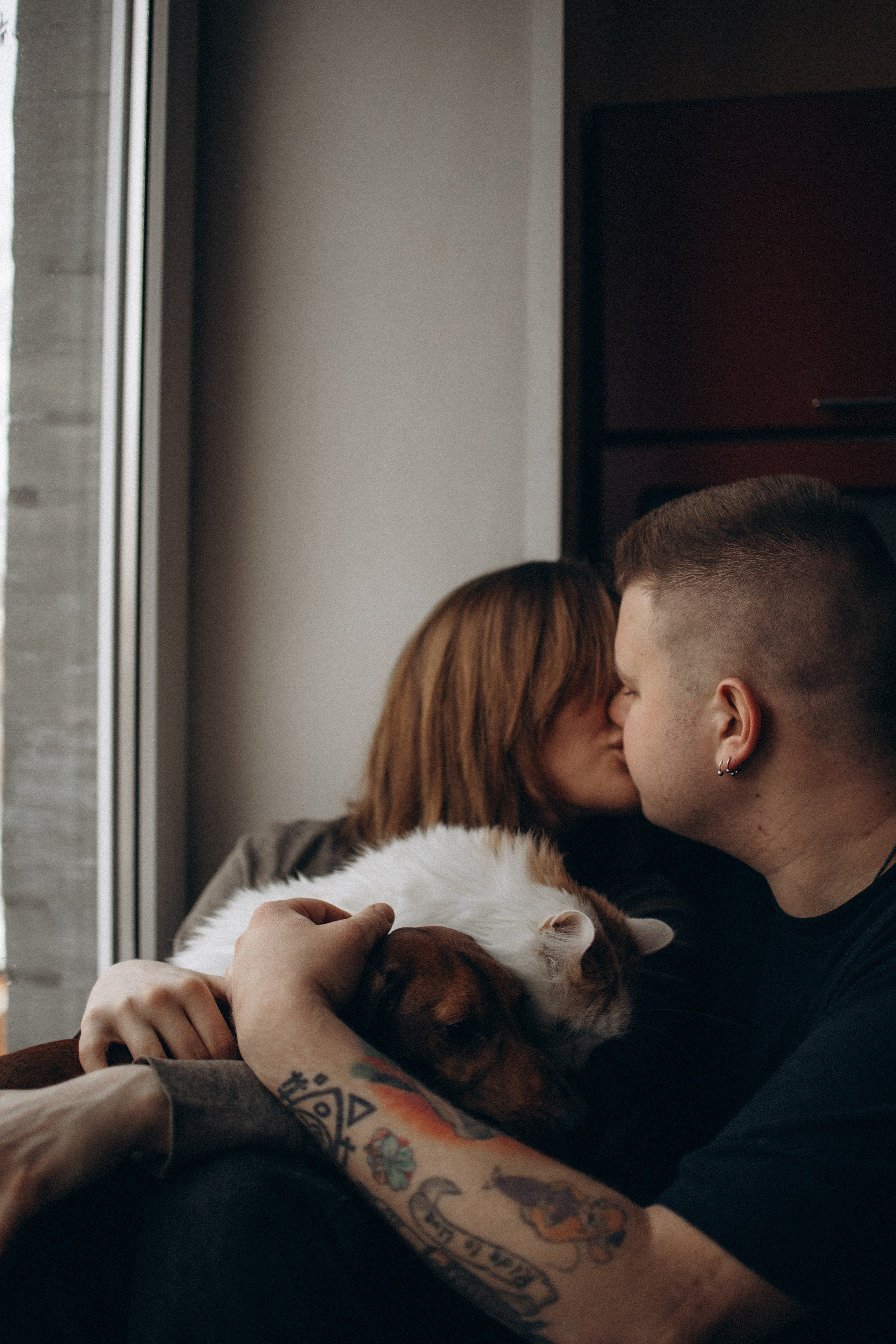 Маша и ее семья. Фотораф — анималист Мария Шистка