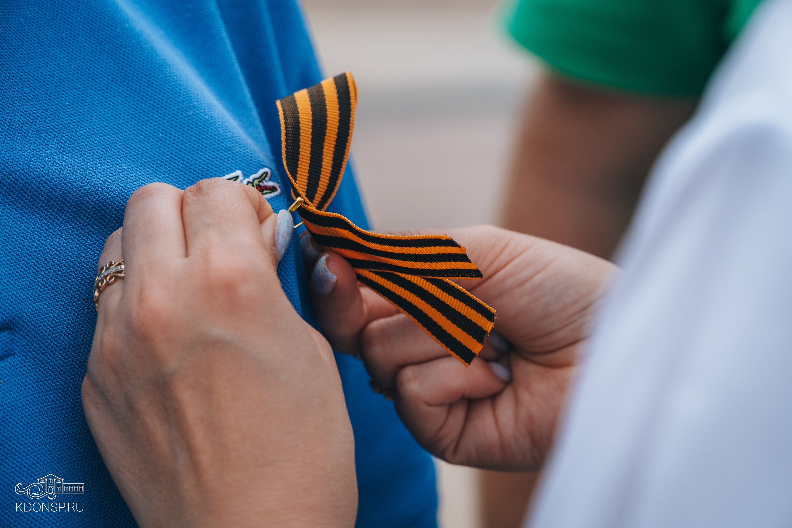 «Георгиевская ленточка — символ Победы». Новотитаровский Дом культуры