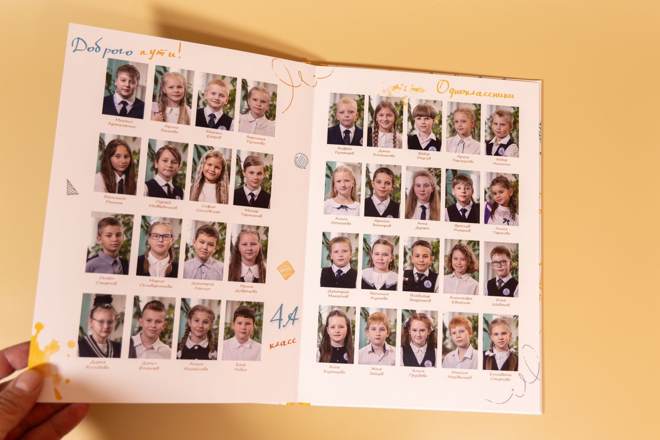 Выпускной альбом начальной школы Вологда.