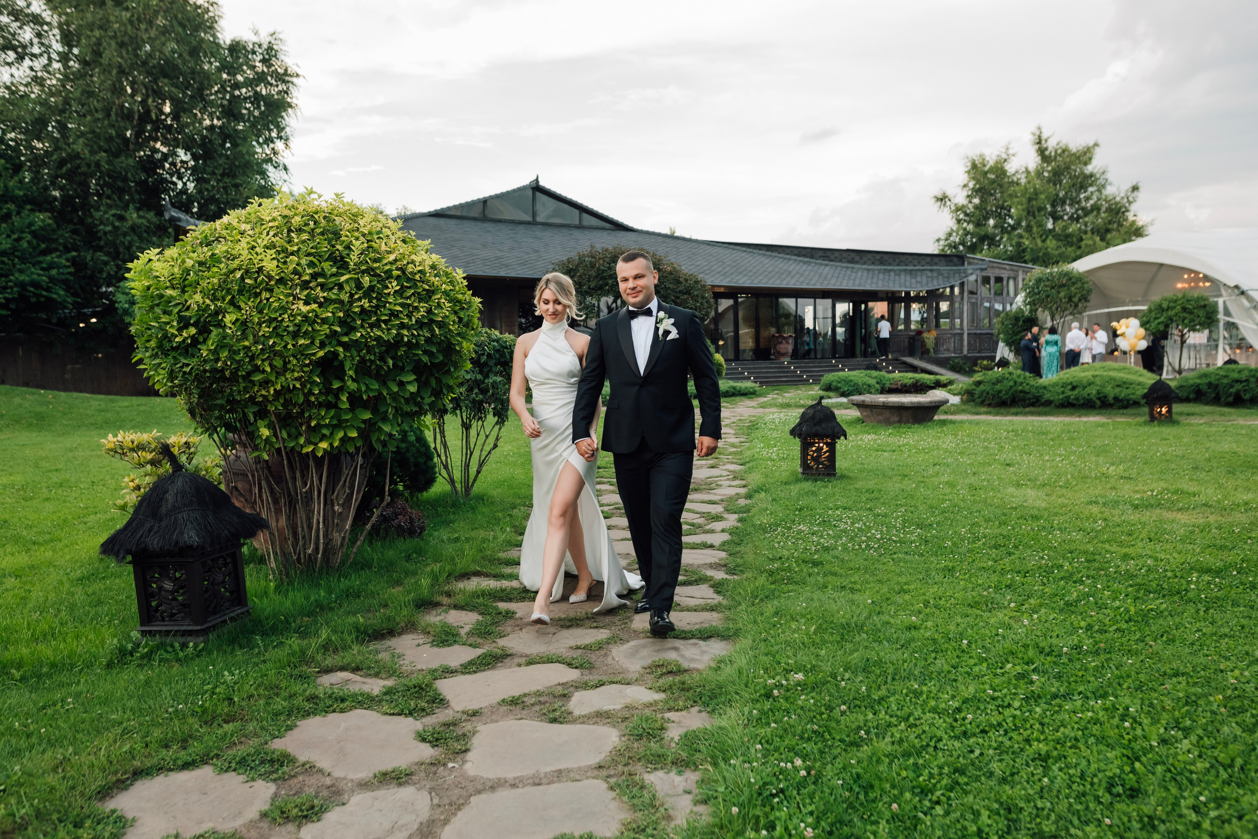 Ольга и Сергей. Свадьба в шатре. Свадебный и семейный фотограф в Москве Евгения Лисина