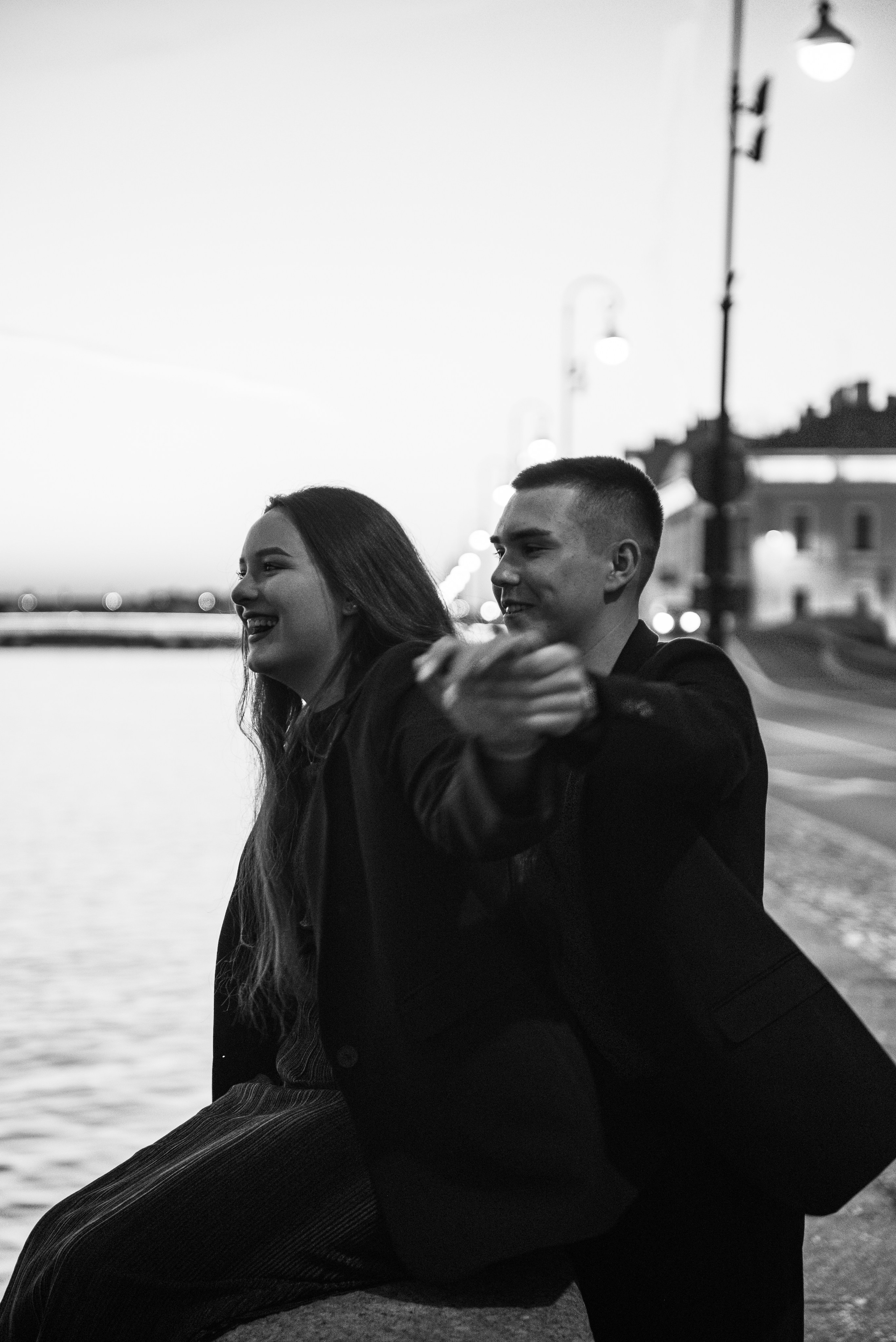 Съёмка love story на набережной