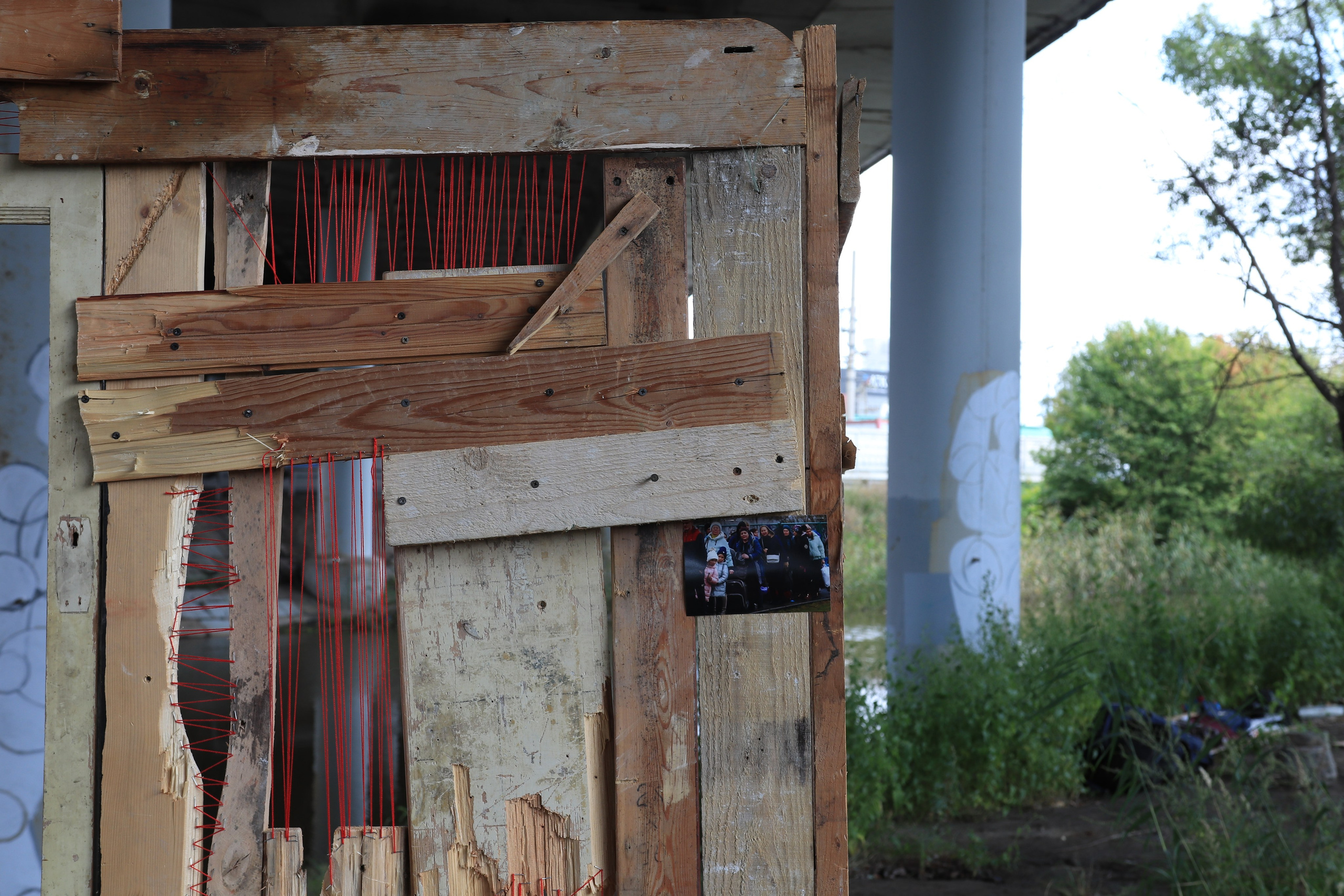 Софья Григорьева, инсталляция Починка, антибиеннале Красненькая, современное искусство 