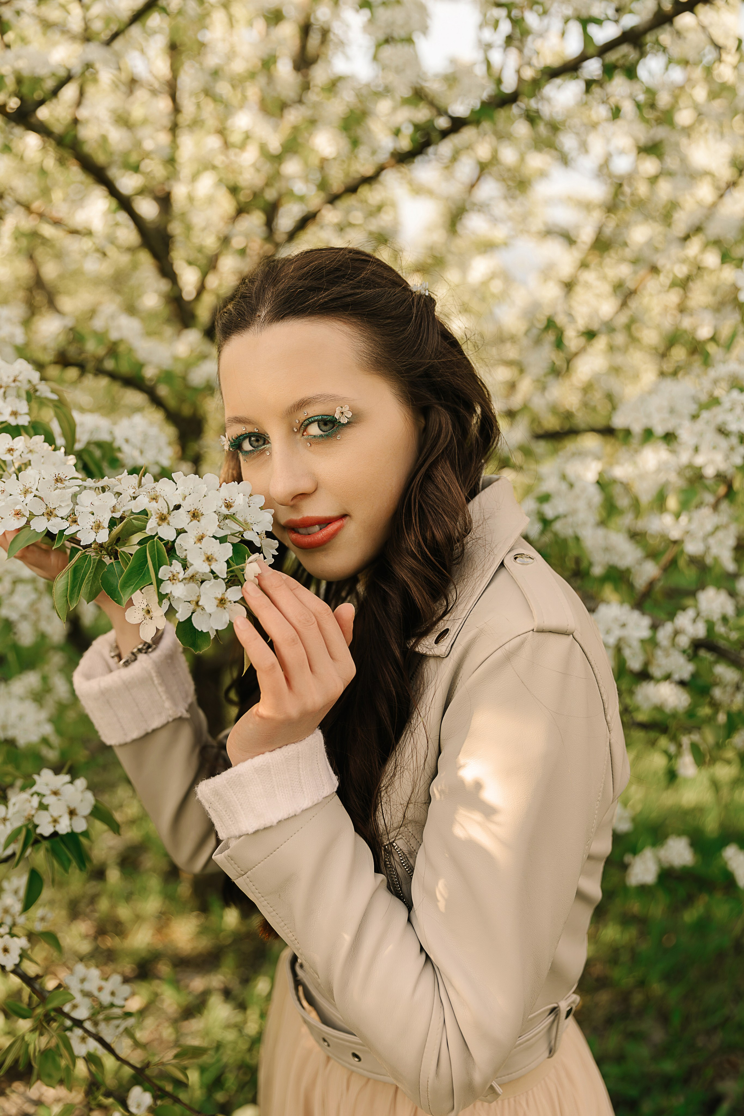 Фотосессия в цветении в Москве. Семейный и женский фотограф в Москве Надежда Воробьева
