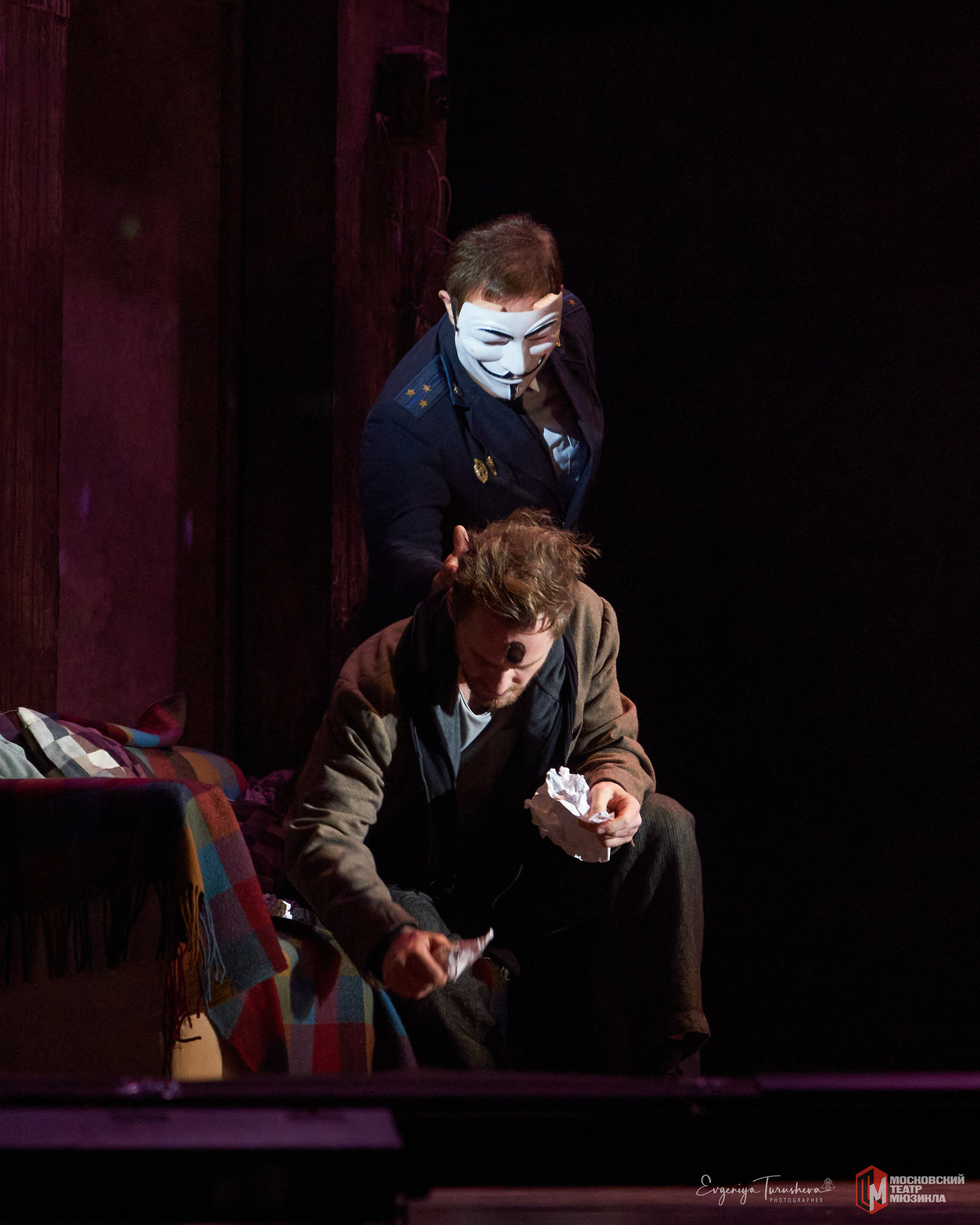 Рок-опера «Преступление и наказание» (Театр Мюзикла, 24.10.2020). Фотограф Евгения Турушева