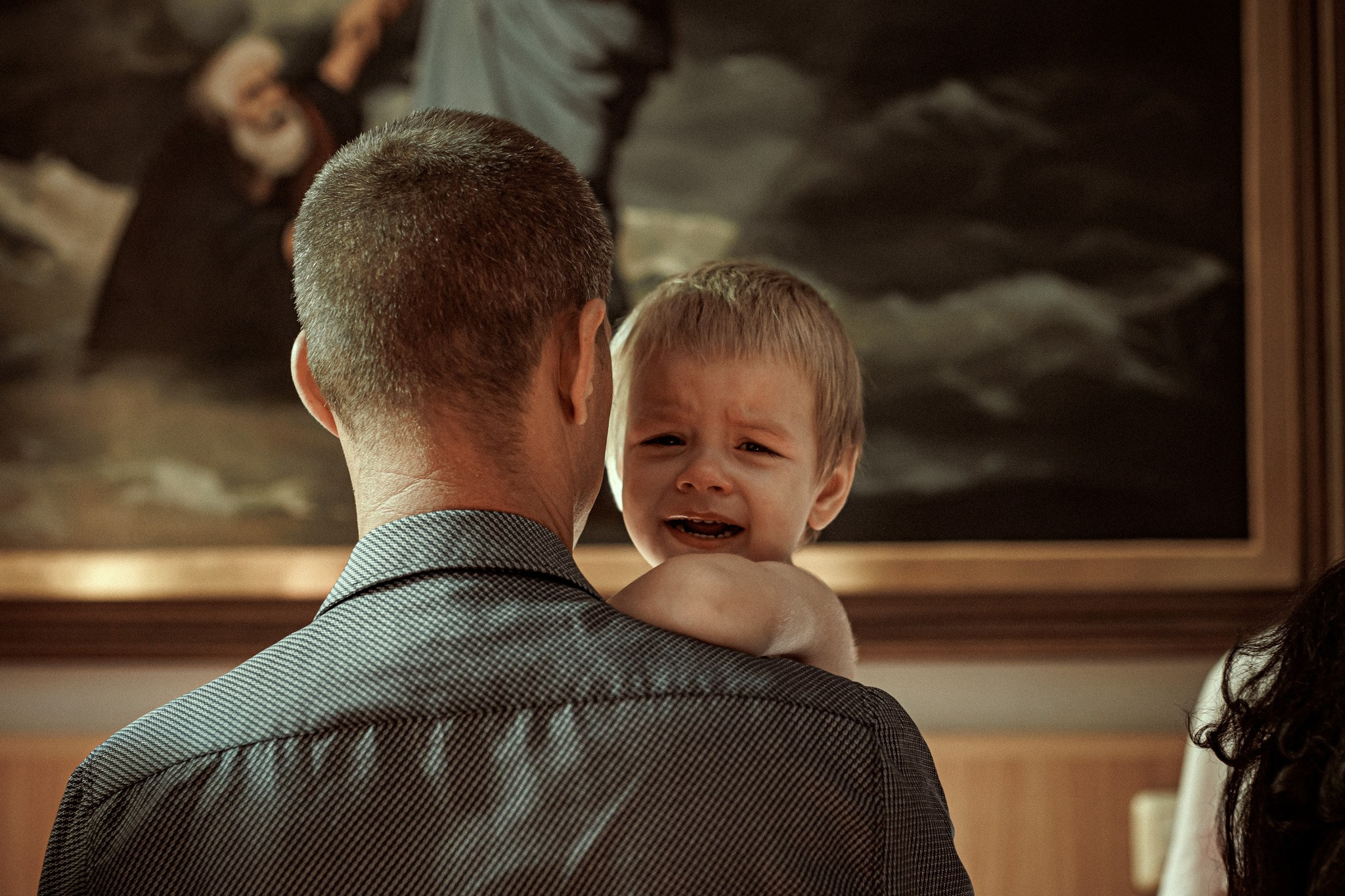 Таинство Крещения Егора. Храм п.Ахтырского. Детский семейный фотограф в Абинске